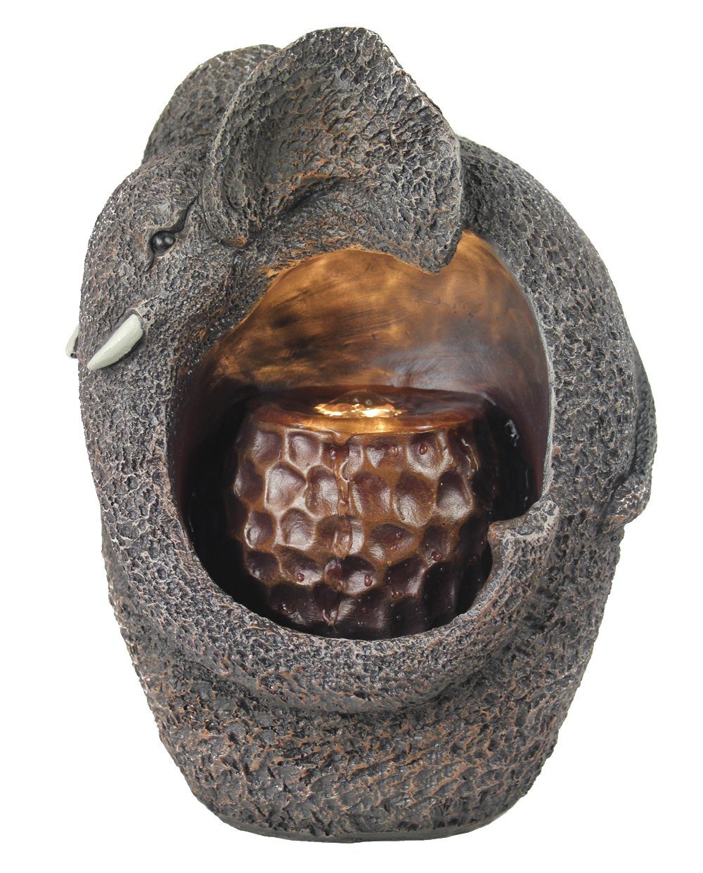Arnusa Zimmerbrunnen Elefant Springbrunnen BK836, (Komplett günstig online kaufen
