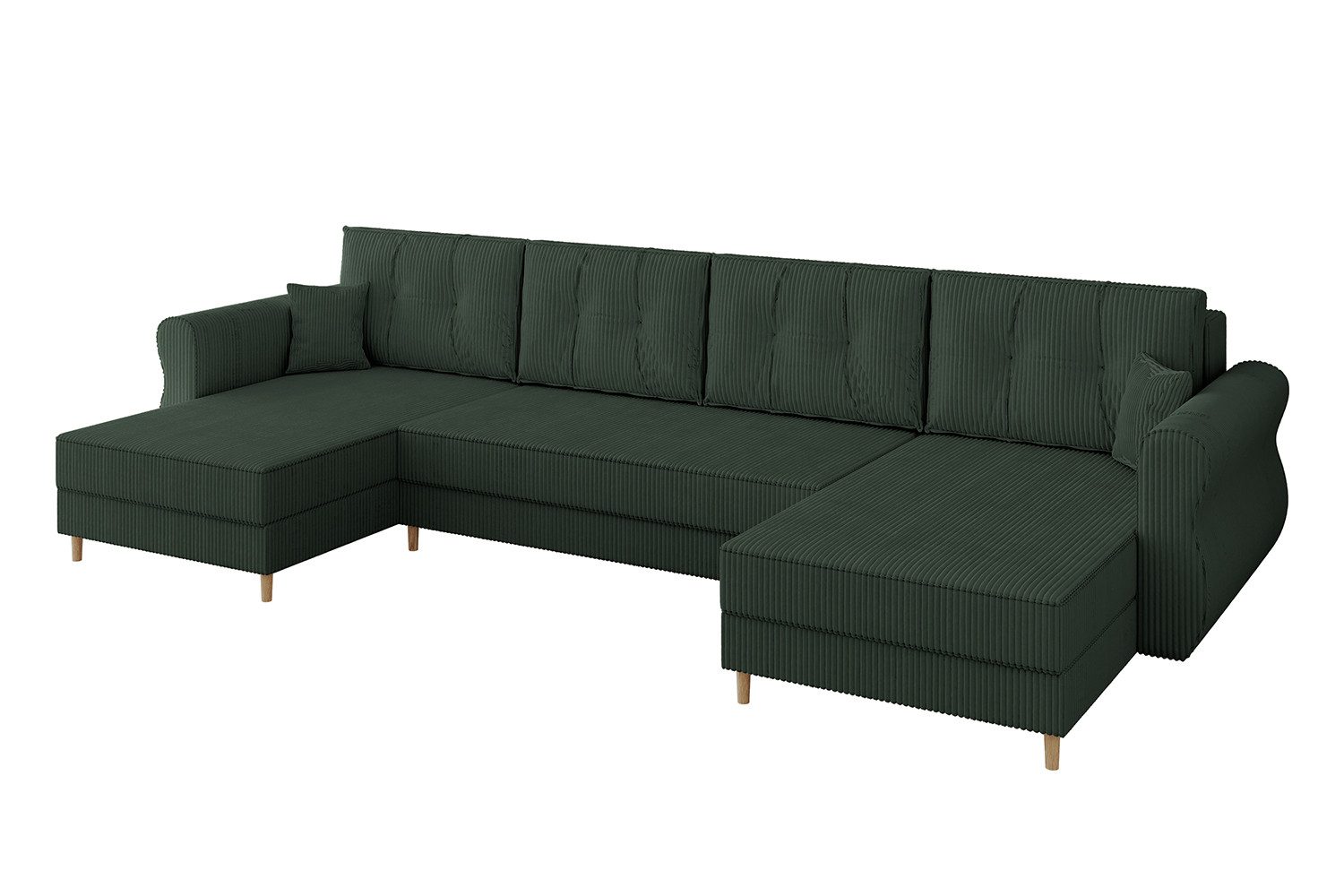 ALTDECOR Wohnlandschaft APOL-U, Couch mit Schlaffunktion, günstig online kaufen