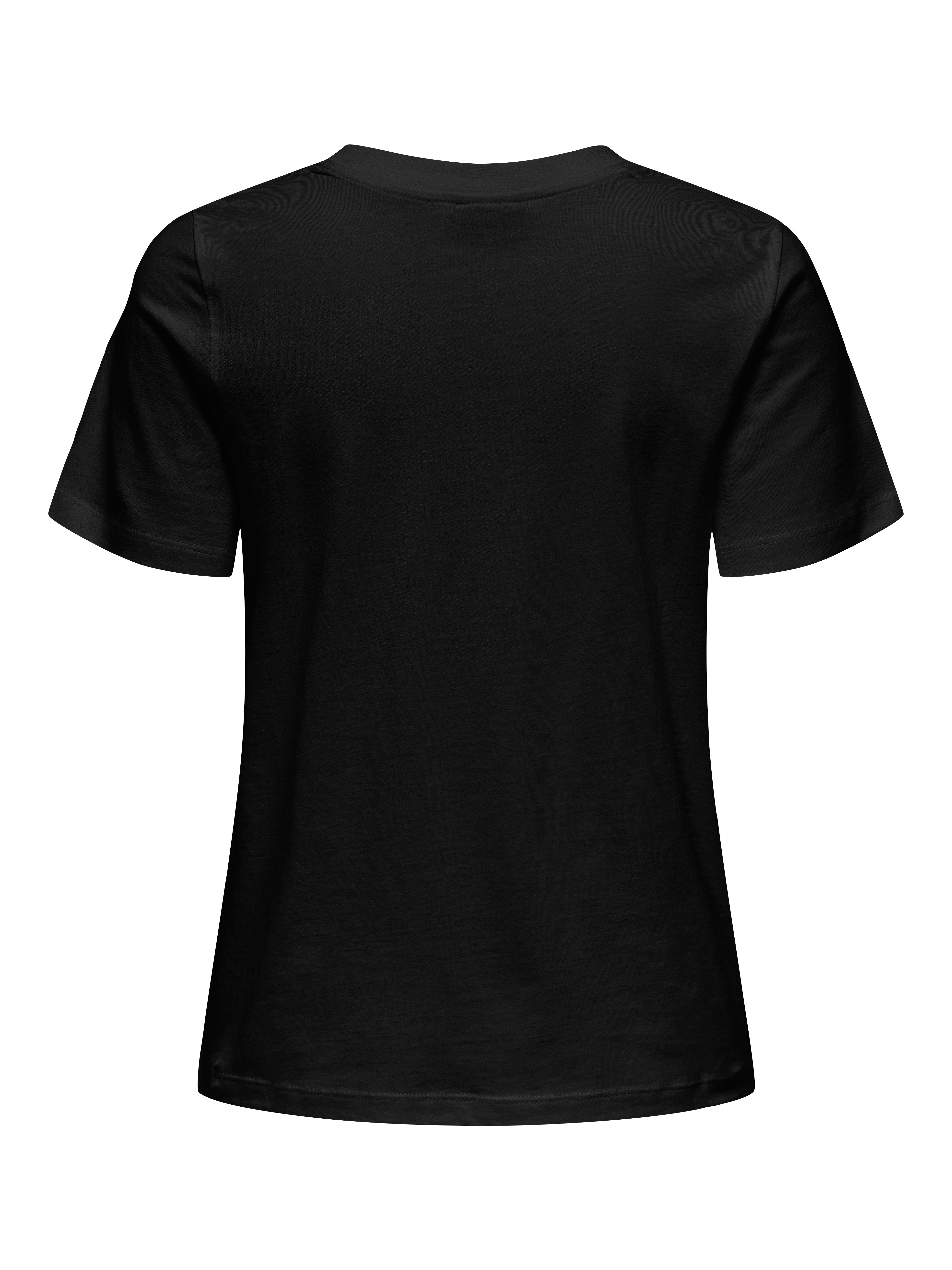 JDY Kurzarmshirt JDYPISA S/S PRINT TOP JRS NOOS Baumwolle, regular fit