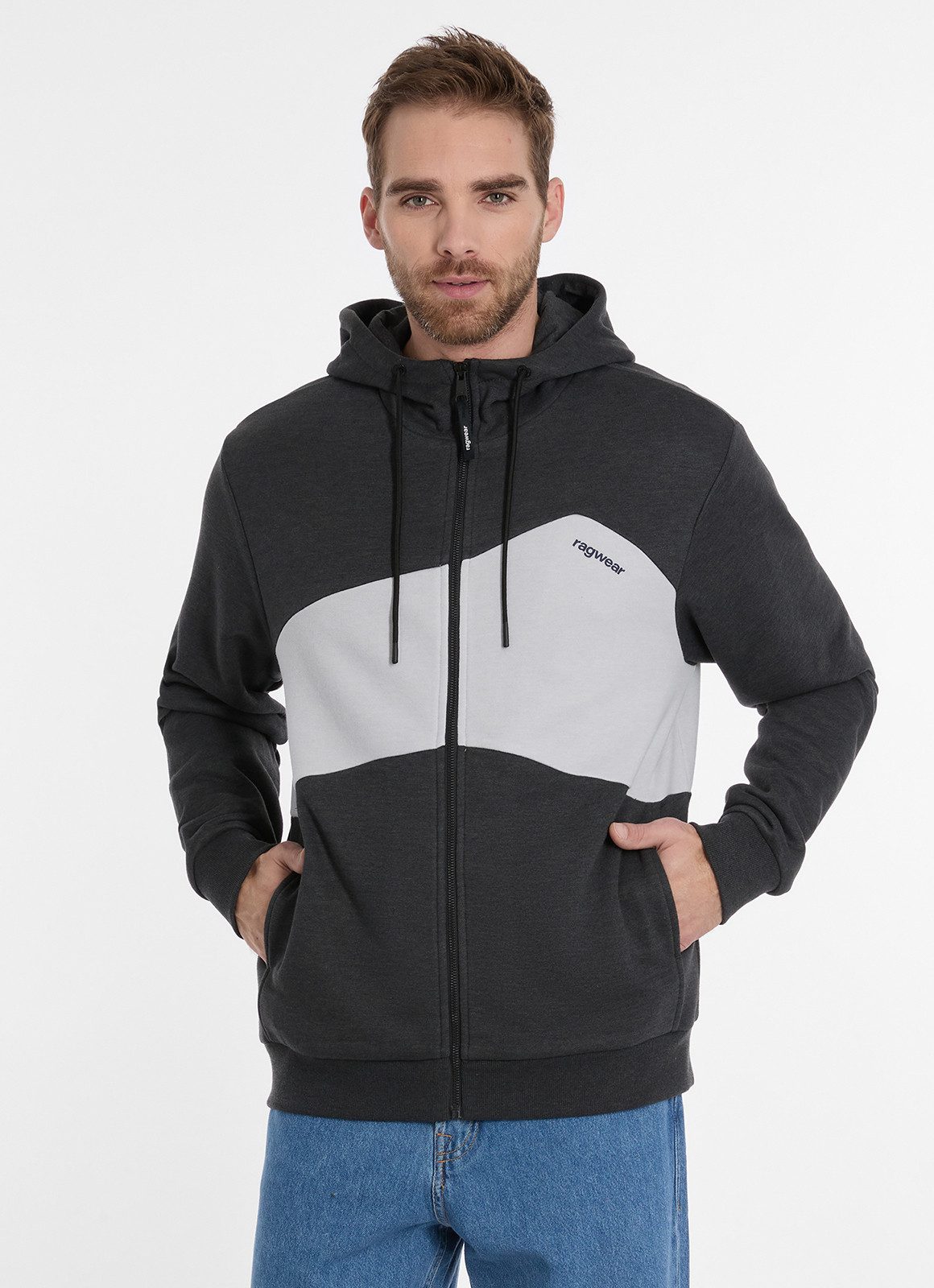 Kapuzensweatjacke - Zip Hoodie - Sweatjacke Herren - Ragwear Kapuzenjacke