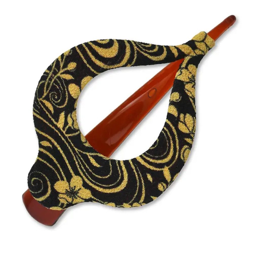 LK Trend & Style Haarspange Harfe außergewöhnliches Design, Unikat, super bequem hält den ganzen Tag, Kimono Clips steht für Qualität, Hält großartig ohne das es zieht und zwickt