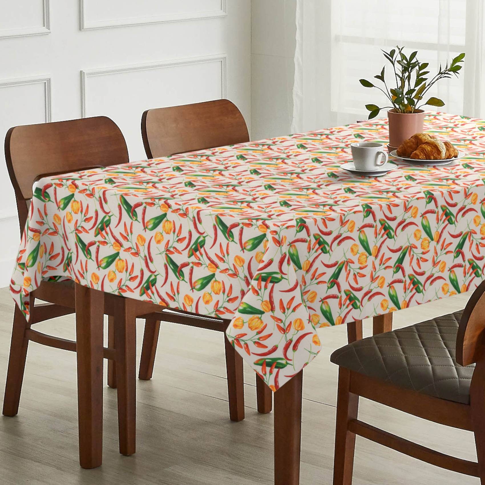 ANRO Tischdecke Stoff Digitalprint Tischtuch EasyClean günstig online kaufen