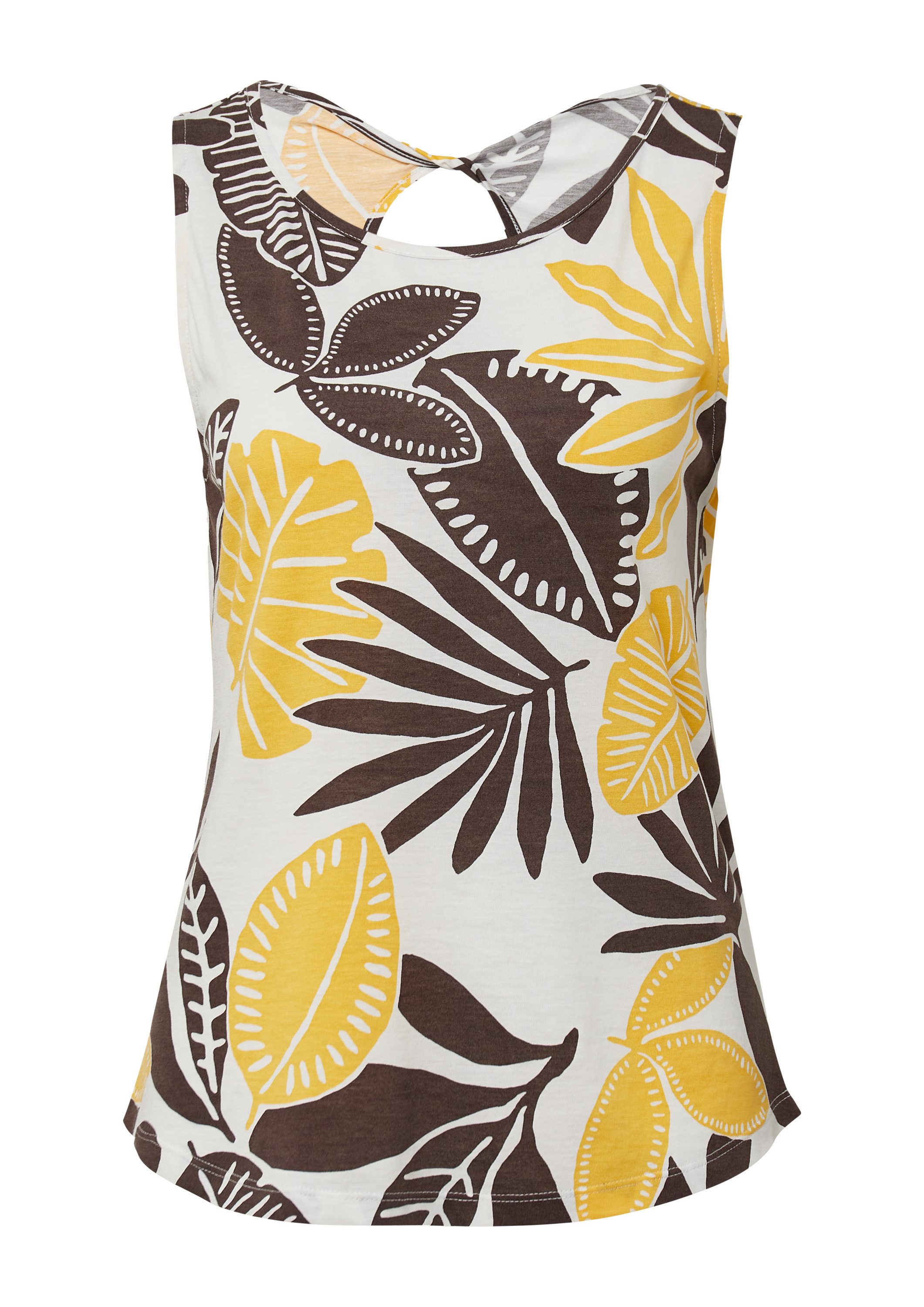 s.Oliver Muscleshirt T-Shirt Top mit dekorativem günstig online kaufen