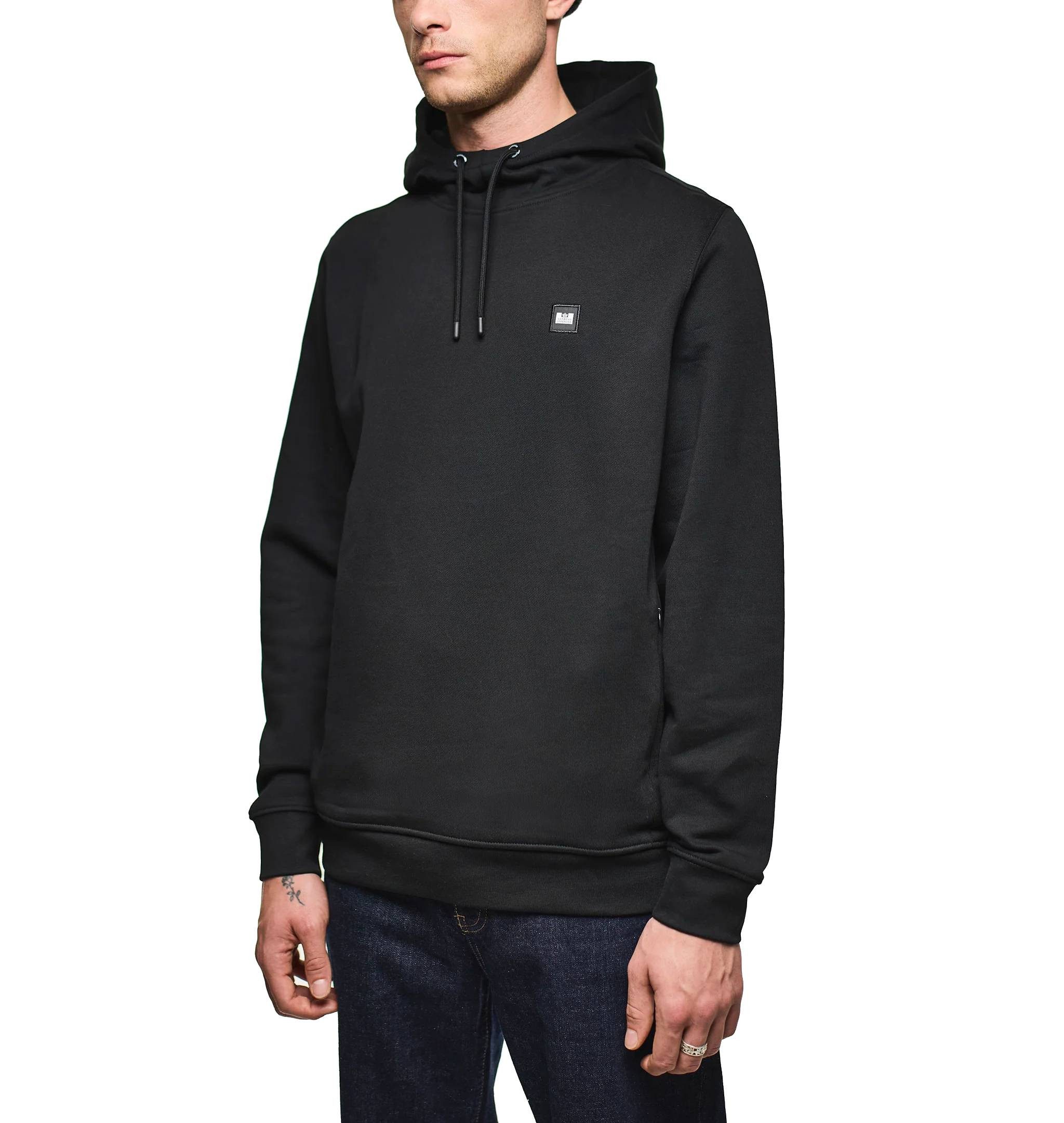 Weekend Offender Hoodie Hoodie Weekend Offender Ribbe (1-tlg) Unsichtbare Reißverschlüsse zur zentralen Kängurutasche