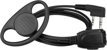 Retevis Retevis Funkgerät Headset 2 Pin D-Form Ohrhörer 2 STK Kopfhörer