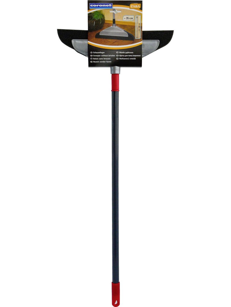 Coronet Laubbesen Coronet Schaumstoffbesen Clixx 35 cm mit