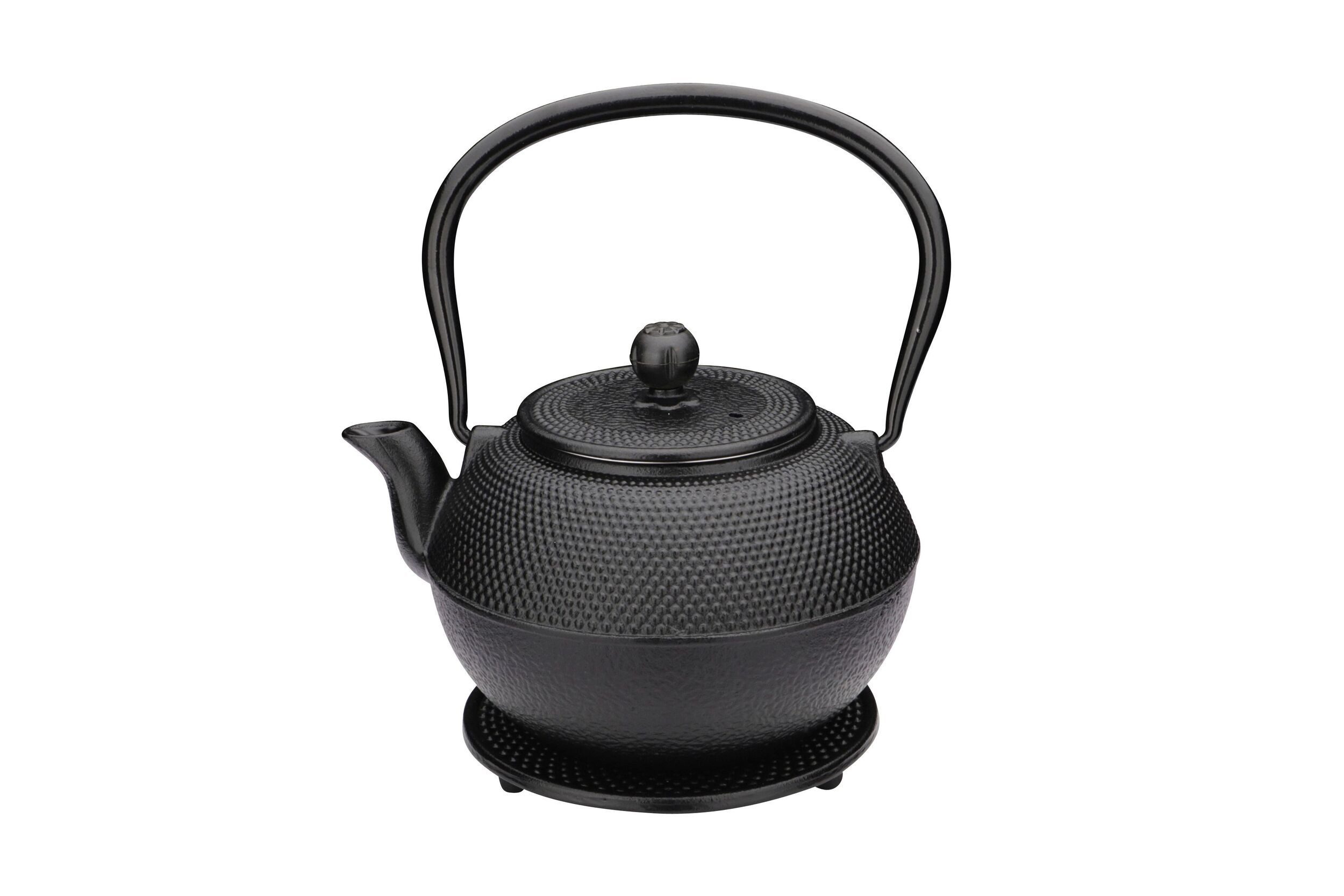 Weis Teekanne Teekanne 17944 Gusseisen, 1.1 l, (Set, inkl. Sieb und Untersetzer)
