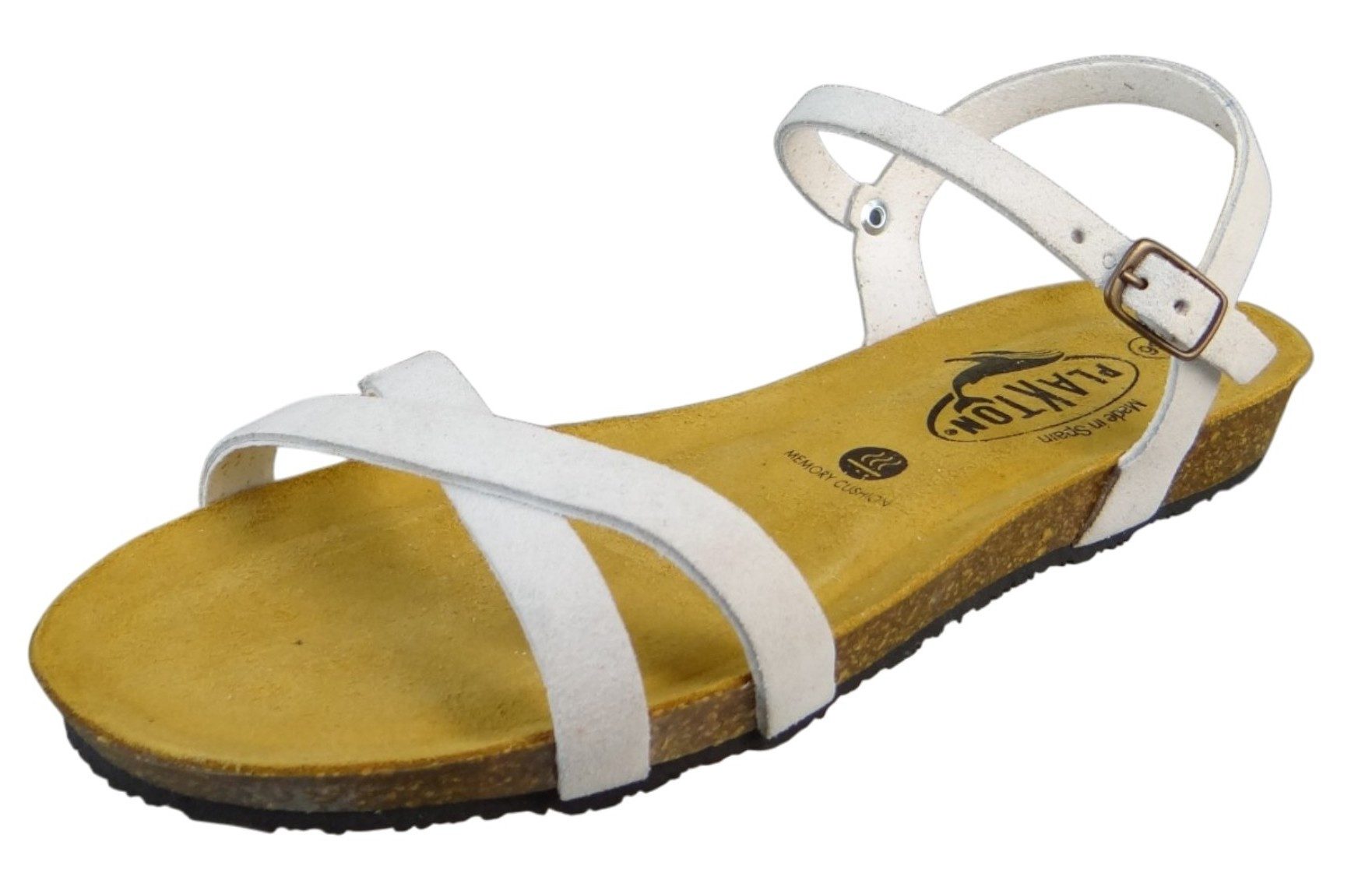 Plakton 405029 Afelpado Fran Date 408029 Blanco Sandale