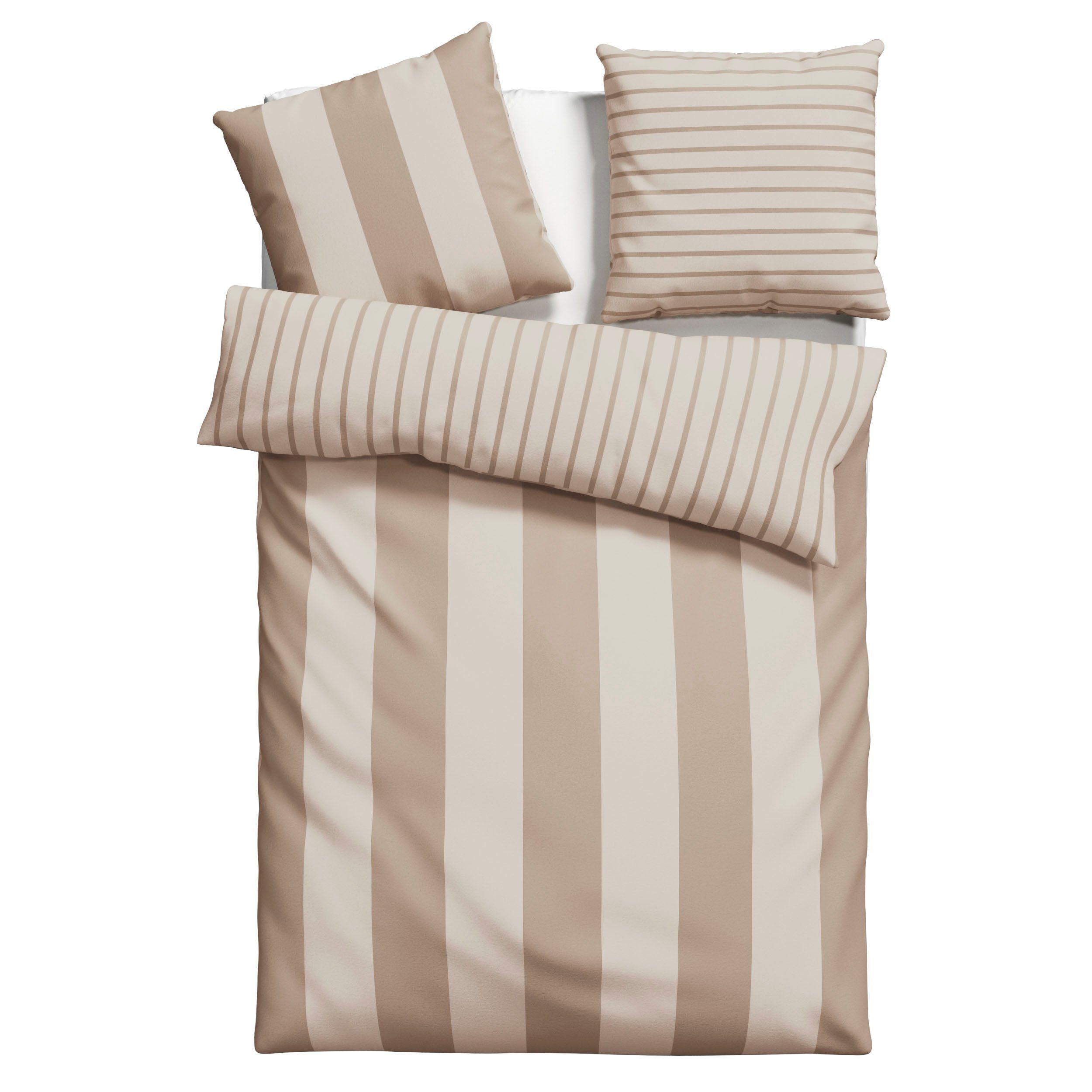 Home affaire Bettwäsche Sari, Flanell, 2 günstig online kaufen
