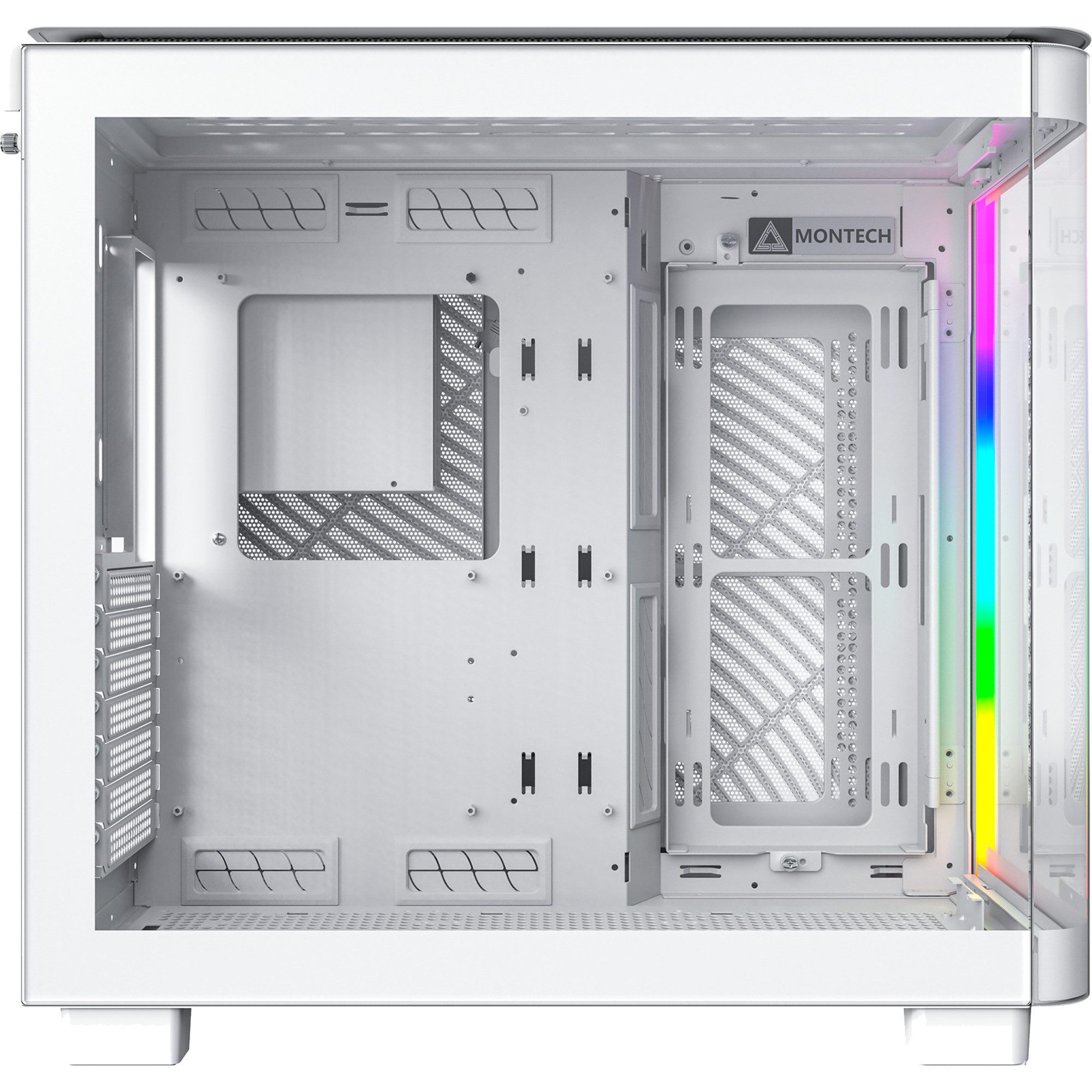 MONTECH PC-Gehäuse Montech KING 95, Tower-Gehäuse, (Tempered Glass