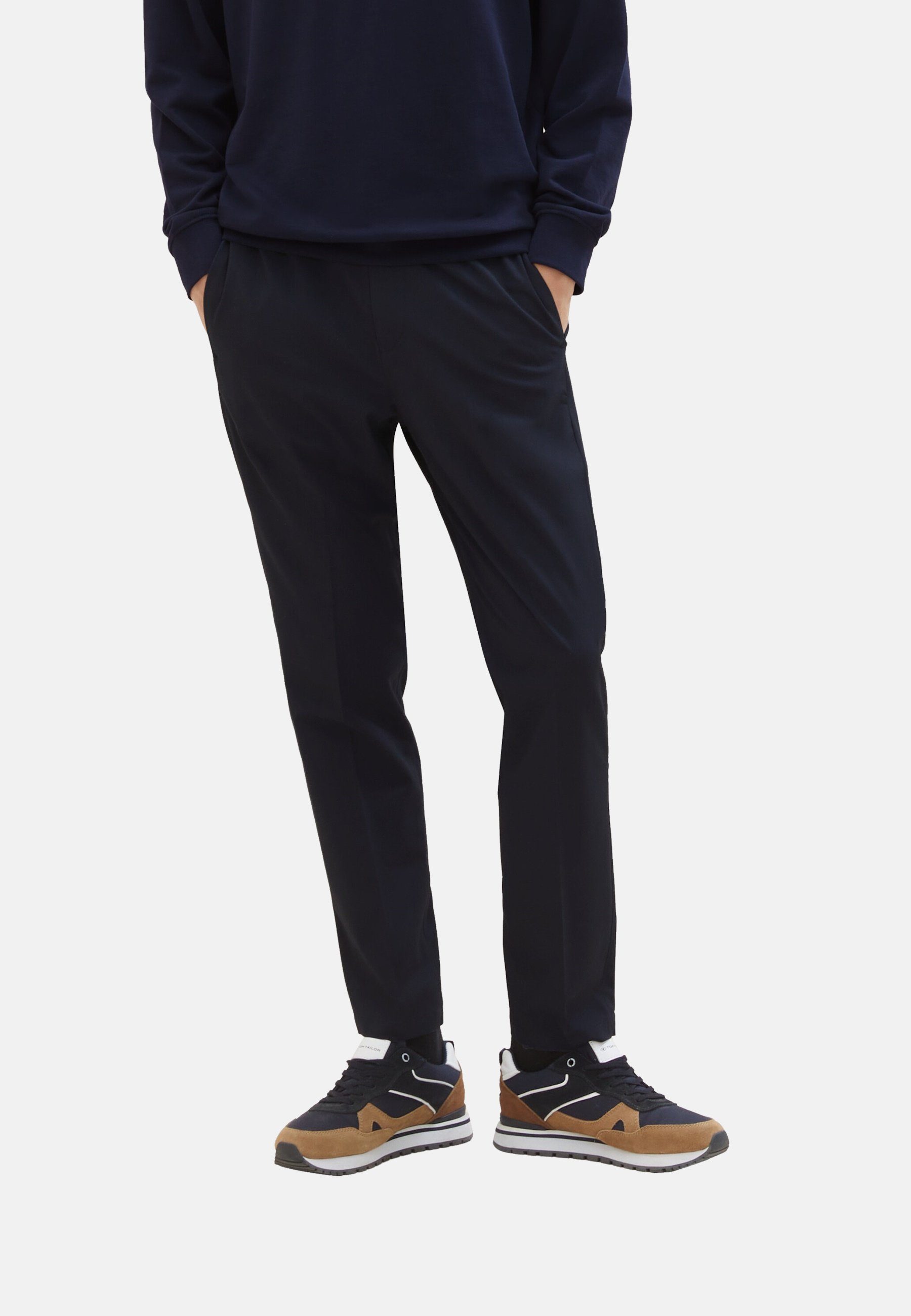 TOM TAILOR Chinohose Chino Hose lange Chino Relaxed Fit (1-tlg)