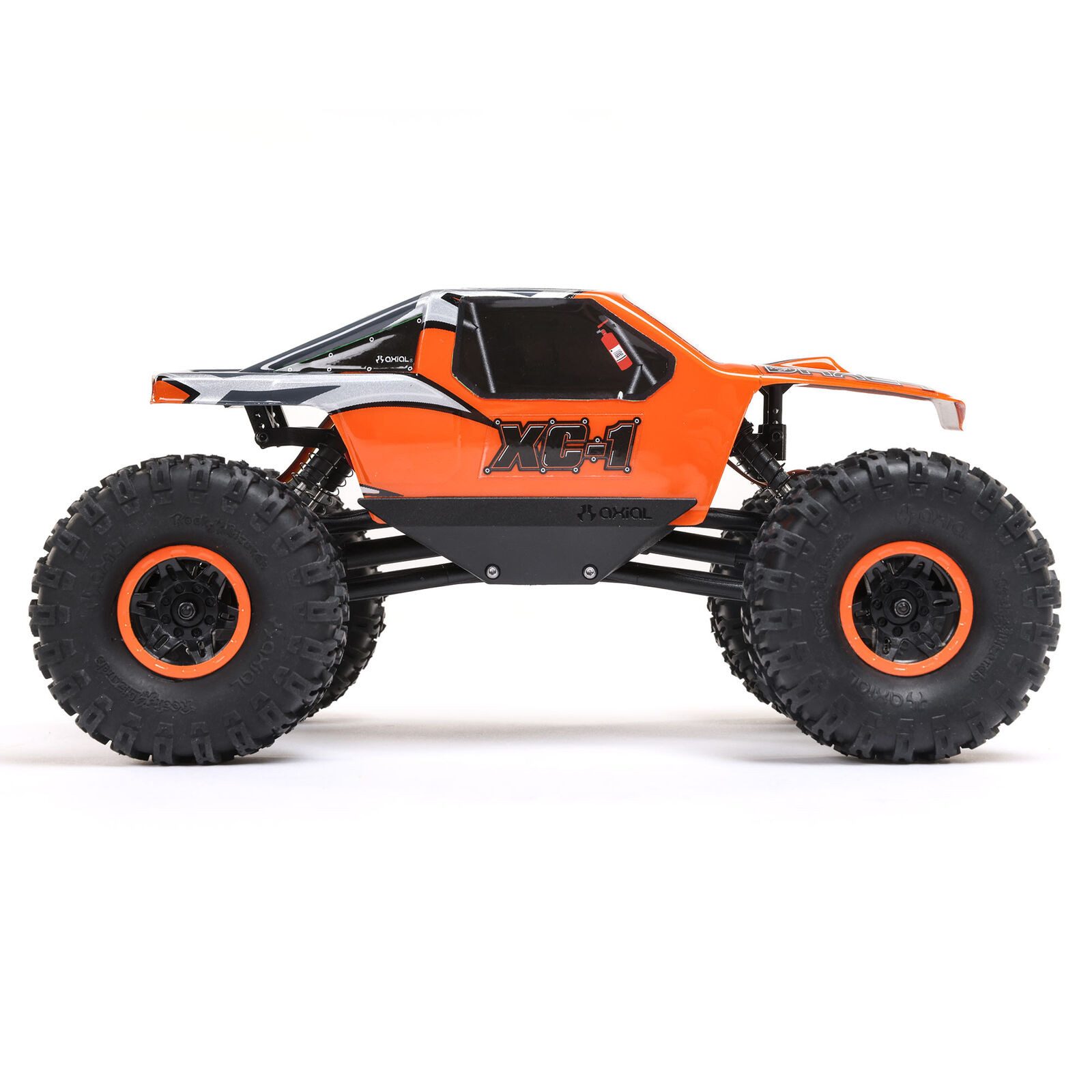 Axial RC-Buggy Axial RC Crawler AX24 XC-1 1:24 4WD RTR Orange inkl. Akku, Ladegerät