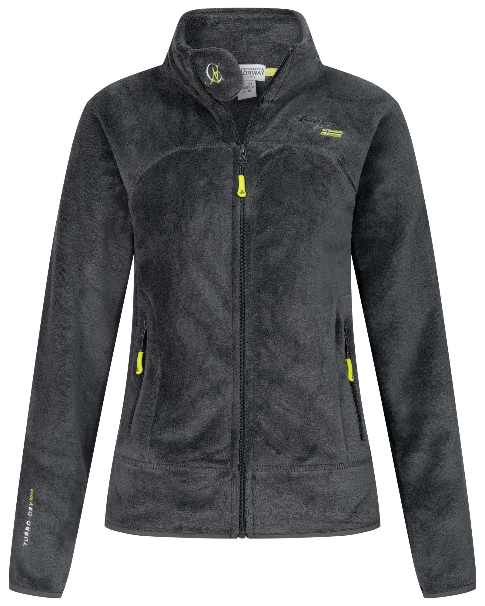 Geographical Norway Fleecejacke Damen Teddy Fleece Jacke Herbst Winter Jack günstig online kaufen
