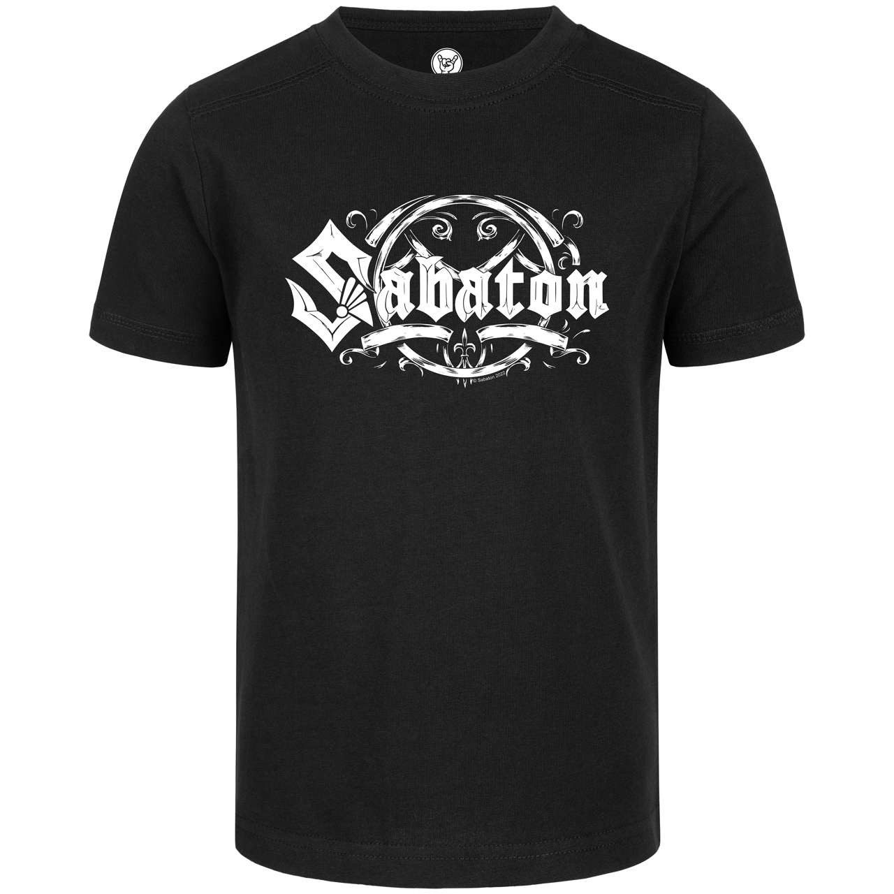T-Shirt mit Sabaton (Crest) Aufdruck für Kinder (2–14 J)