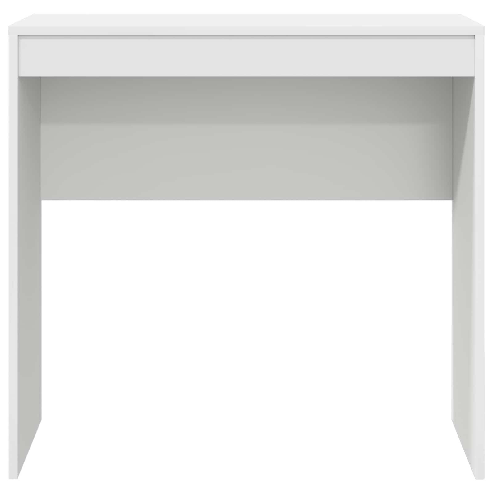 vidaXL Schreibtisch Schreibtisch Weiß 80 x 40 x 76 cm (1-St) – Bild 5 von 5