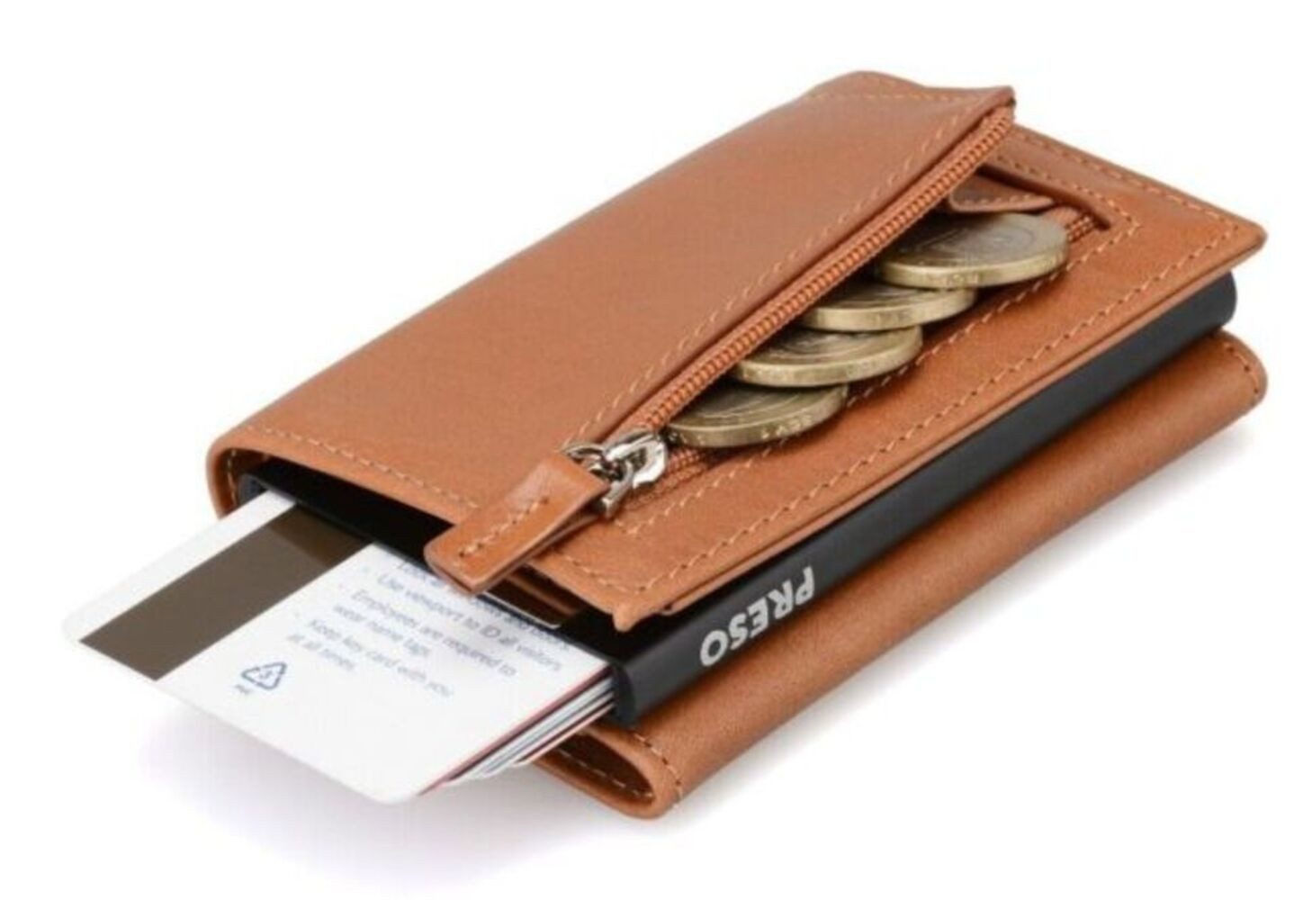 PRESO BAG Geldbörse Herren Geldbörse Echt Leder, Geldbeutel, Kreditkartenet günstig online kaufen