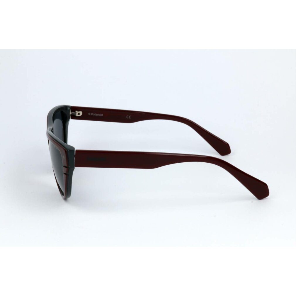 Sonnenbrille sonnenbrille Damen mit Glas grauem Polaroid 6087FSF/C3 Bordeaux