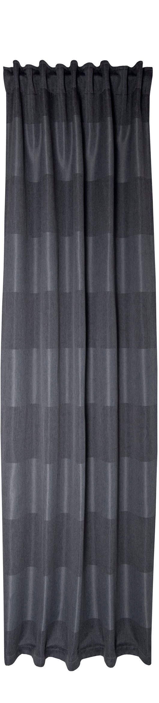 HOMING Vorhang Galdin stripe (1 St), verdeckte Schlaufen, abdunkelnd, Fertigschal