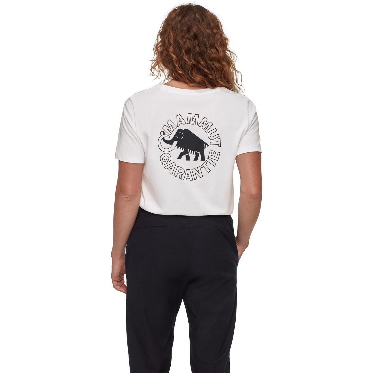 Mammut Kurzarmshirt Core T-shirt Women Garantie Weiches, ökologisches T-Shirt für Alltag und Freizeit mit modernem