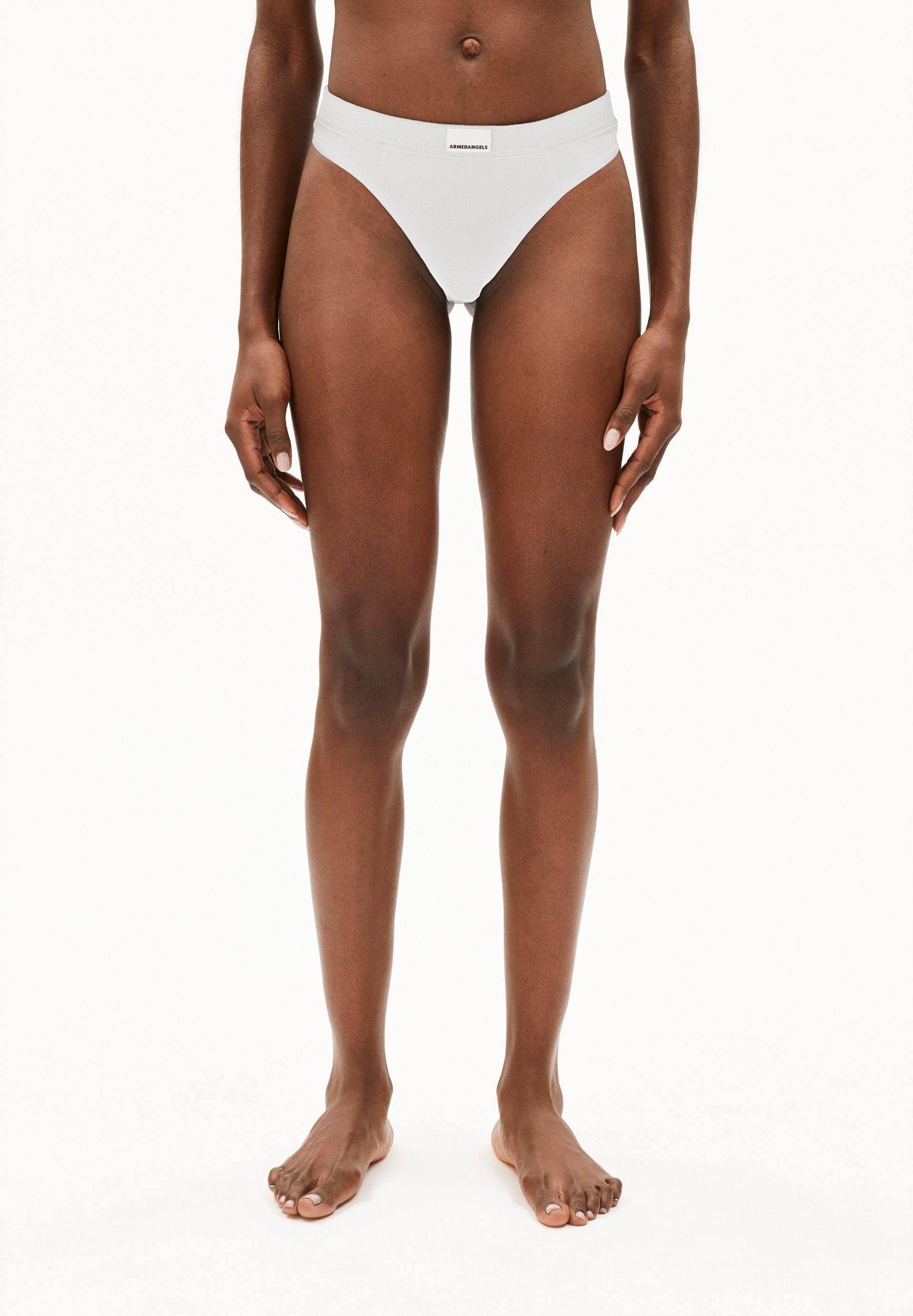 Armedangels Panty FAARA RIB Ripp-String aus Bio-Baumwoll Mix (1-St) Fitted