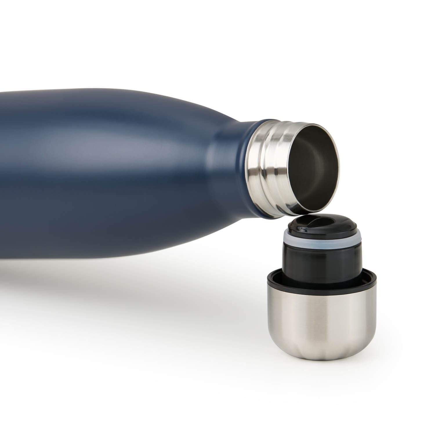 Blumtal Isolierflasche Thermoflasche Edelstahl - auslaufsiche Isolierflasche, BPA-frei, stundenlange Isolation von Warm & Kaltgetränken - rostbeständig – Bild 3 von 5