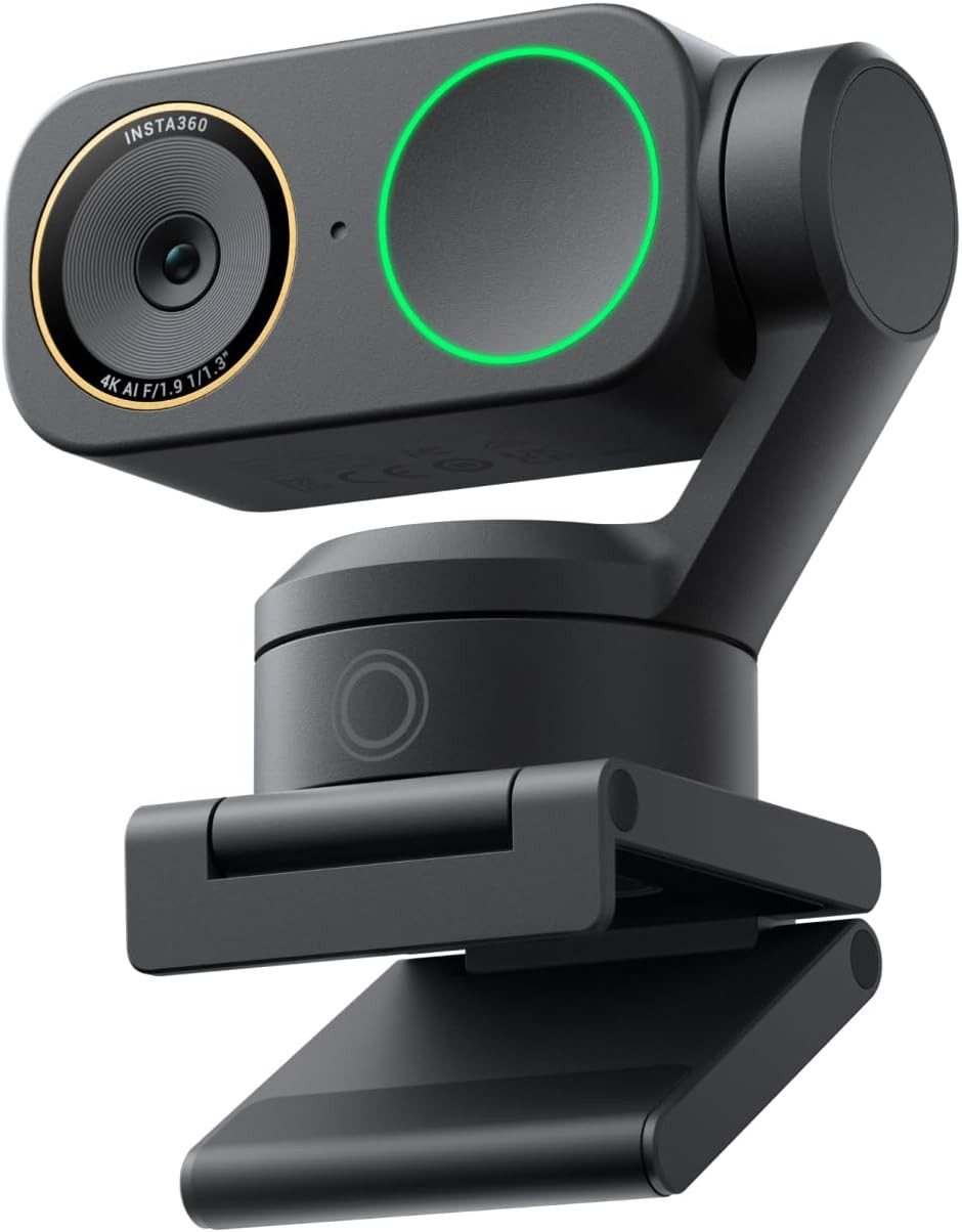 Insta360 Insta360 Link 2 Pro – 4K PTZ-Webcam für PC/Mac Full HD-Webcam (4K Ultra HD)