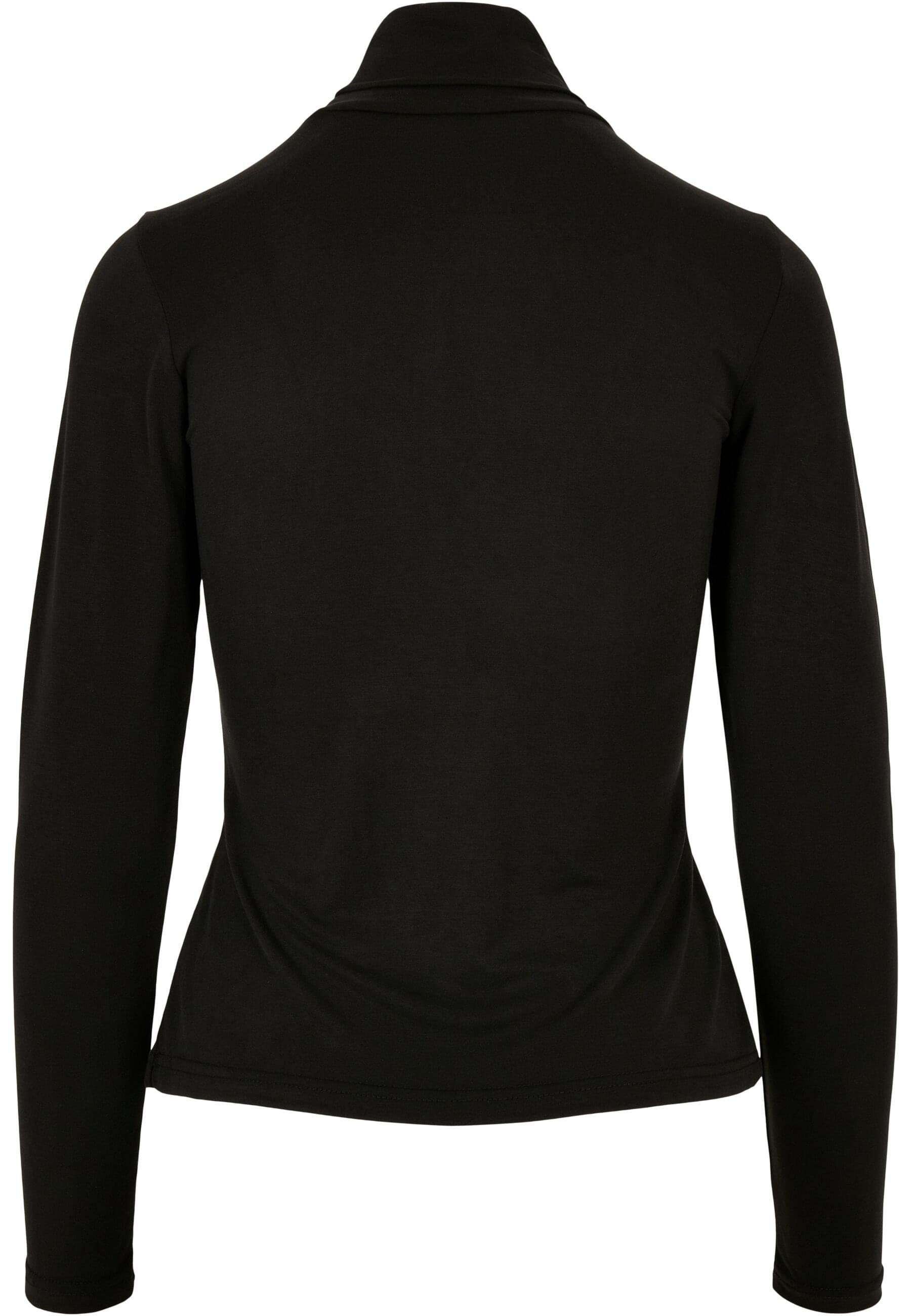 URBAN CLASSICS Langarmshirt Urban Classics Damen Ladies Modal Turtleneck Lo günstig online kaufen