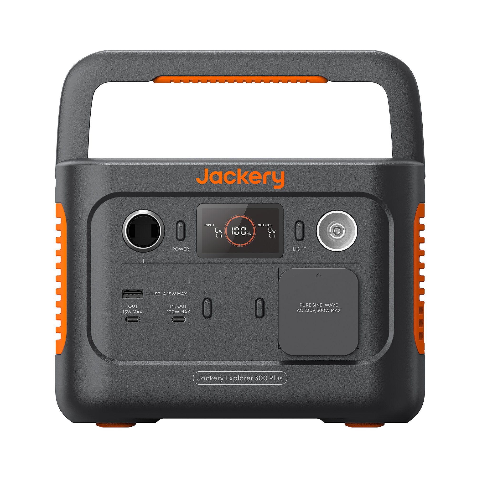 Jackery Генераторы Explorer 300 Plus Tragbare Powerstation 288Wh, 0,60 in kW, (1-tlg), LiFePO4 Akku für Outdoor Camping