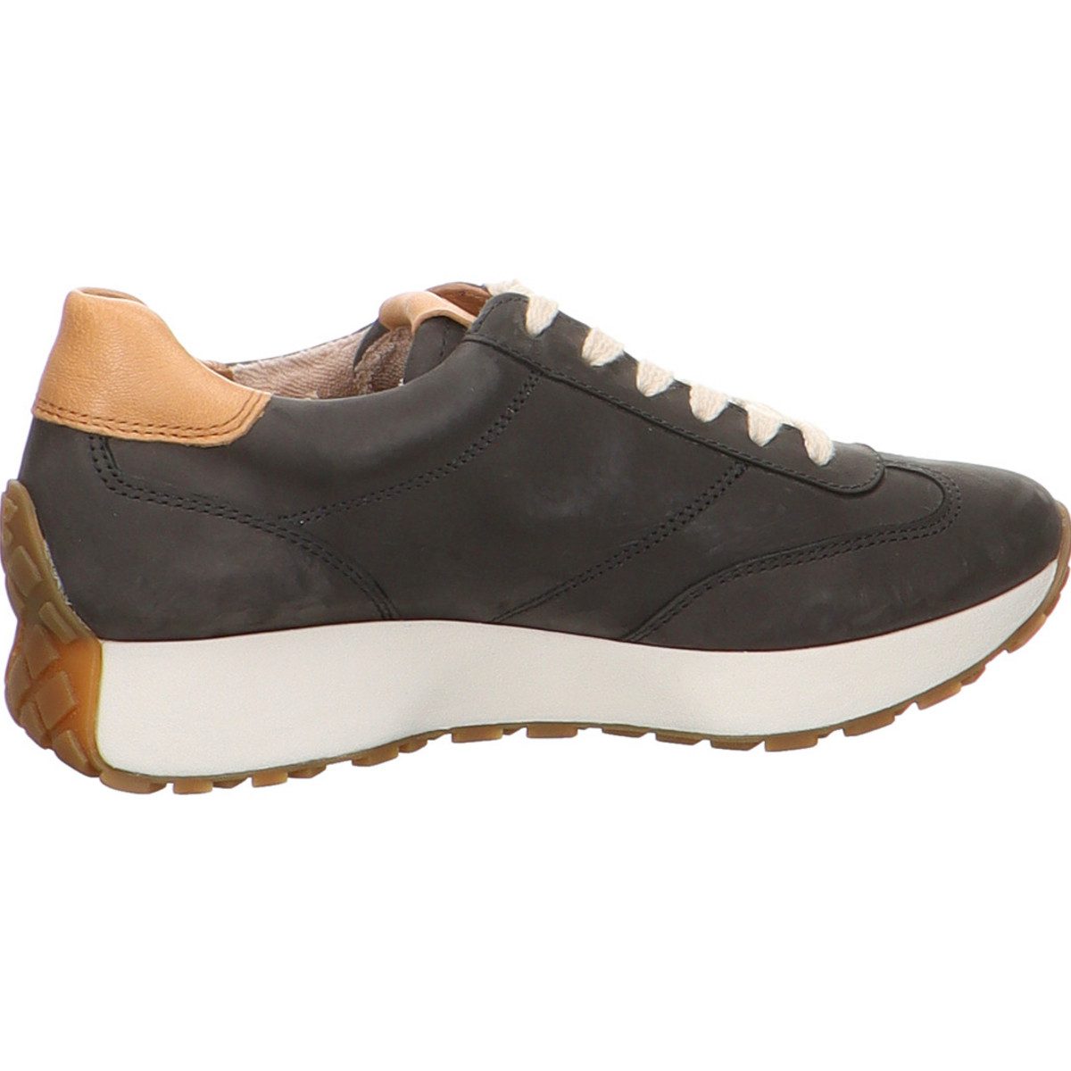 Komfort Schnürer für Damen in taupe Sneaker