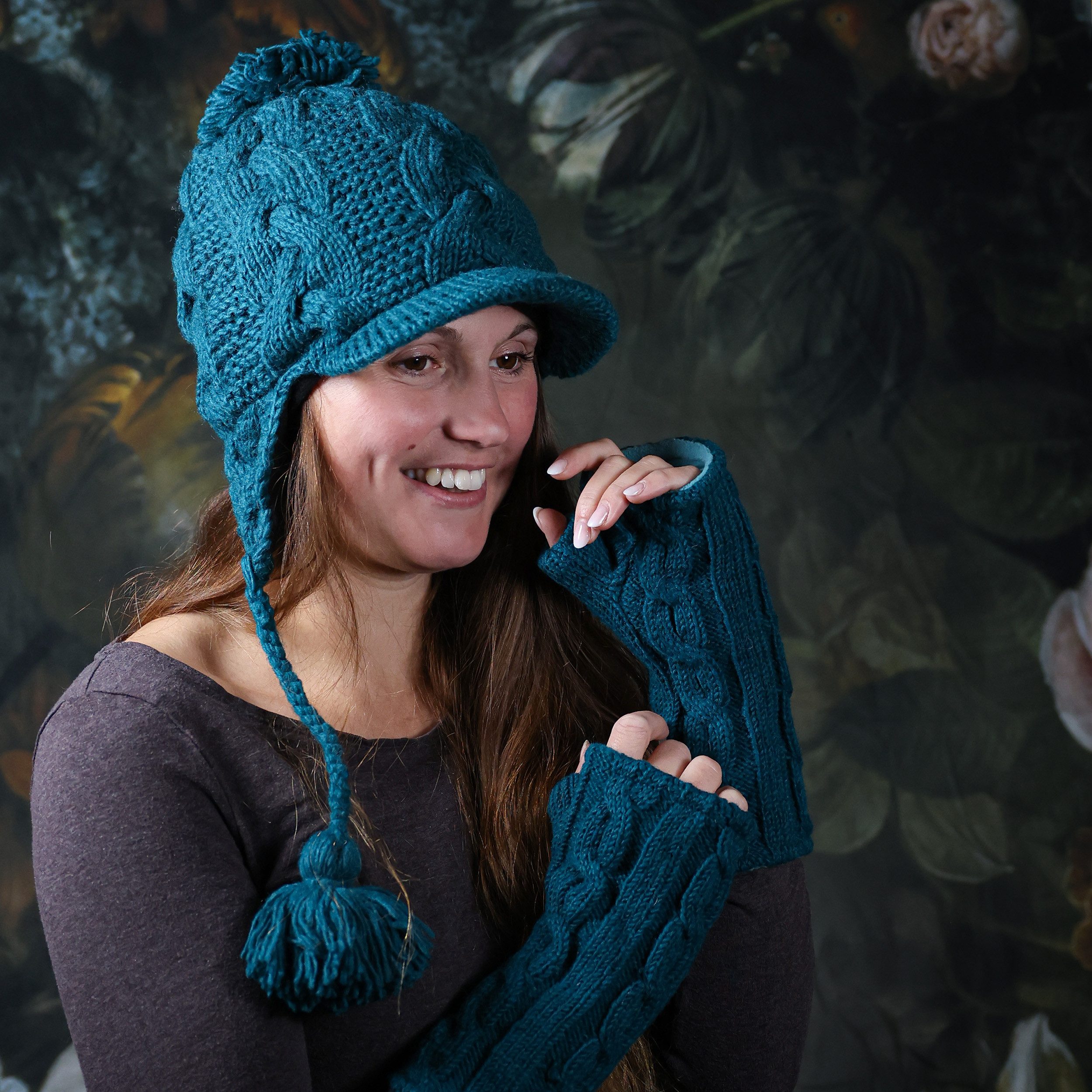 McRon Strickmütze Wollmütze Modell Susi gefüttert mit Fleece günstig online kaufen