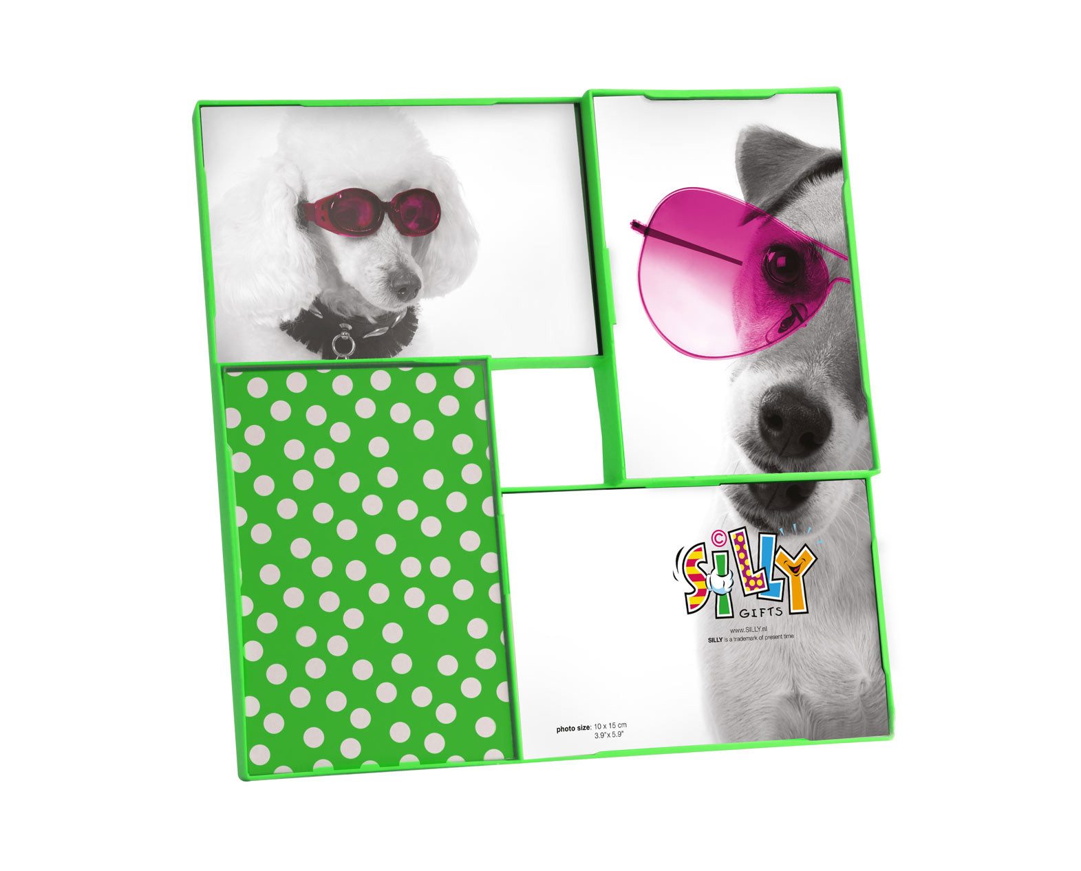 Present Time Bilderrahmen Collage Bilderrahmen Collage 10 x 15 cm, für 4 Bilder (1 St), 4 Fotos im 10x15 cm Format