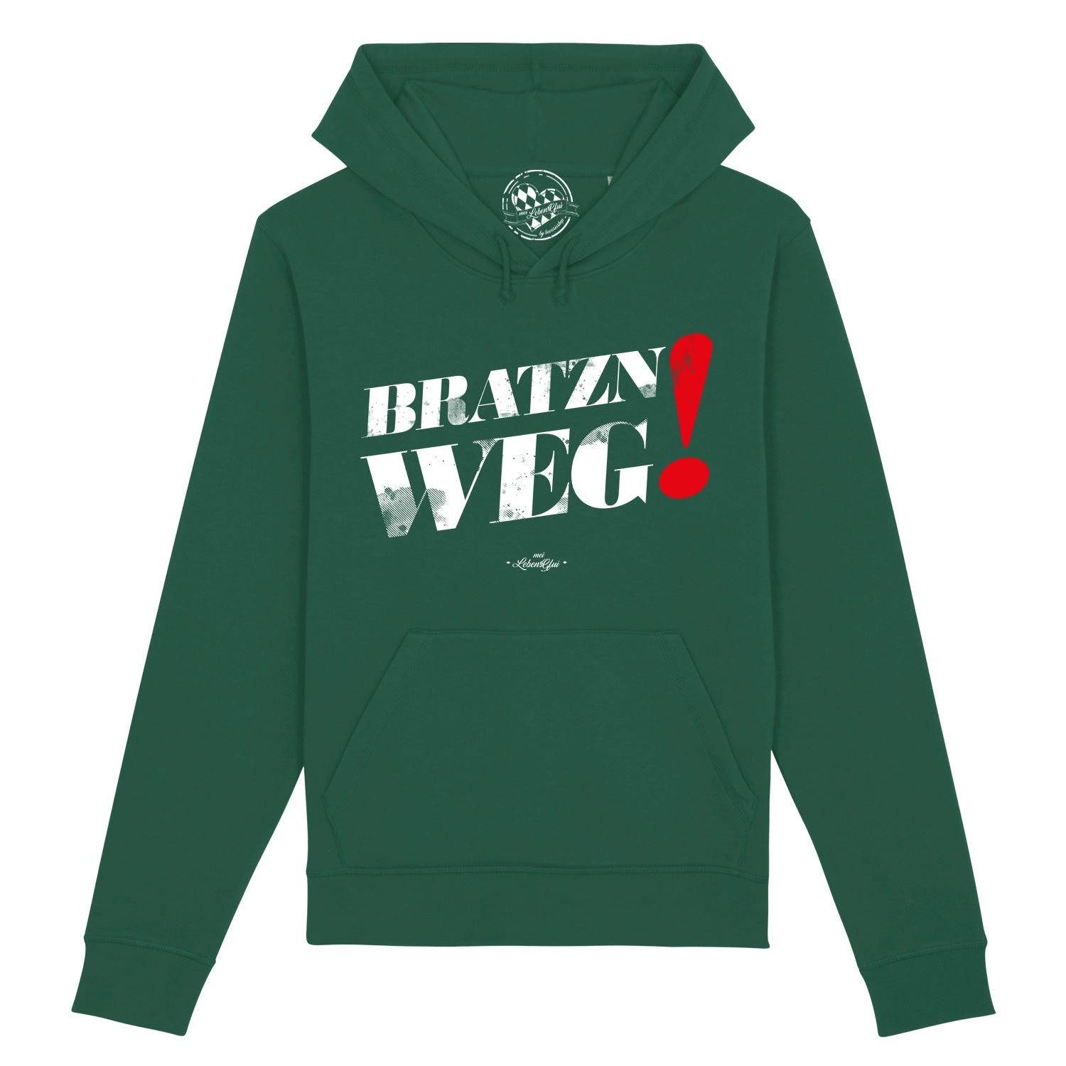 Bavariashop Hoodie Herren Hoodie "Bratzn weg günstig online kaufen
