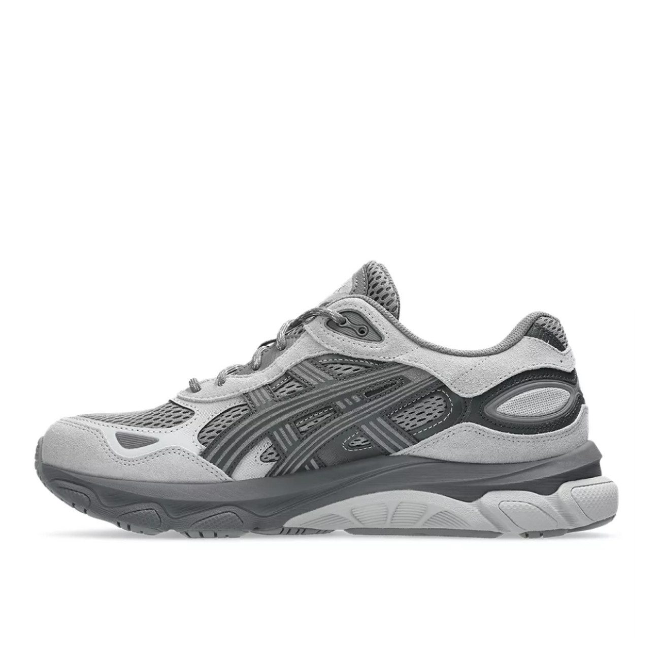Asics Asics Gel-NYC Herren Clay Grey Cement Grey Sneaker