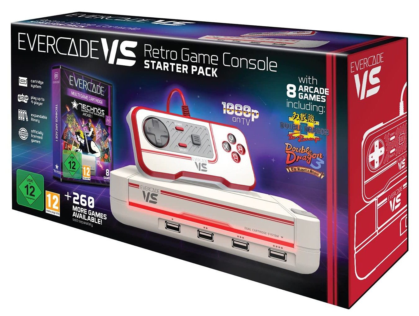 Retro Game Konsole Blaze Evercade VS verschiedene zur Auswahl