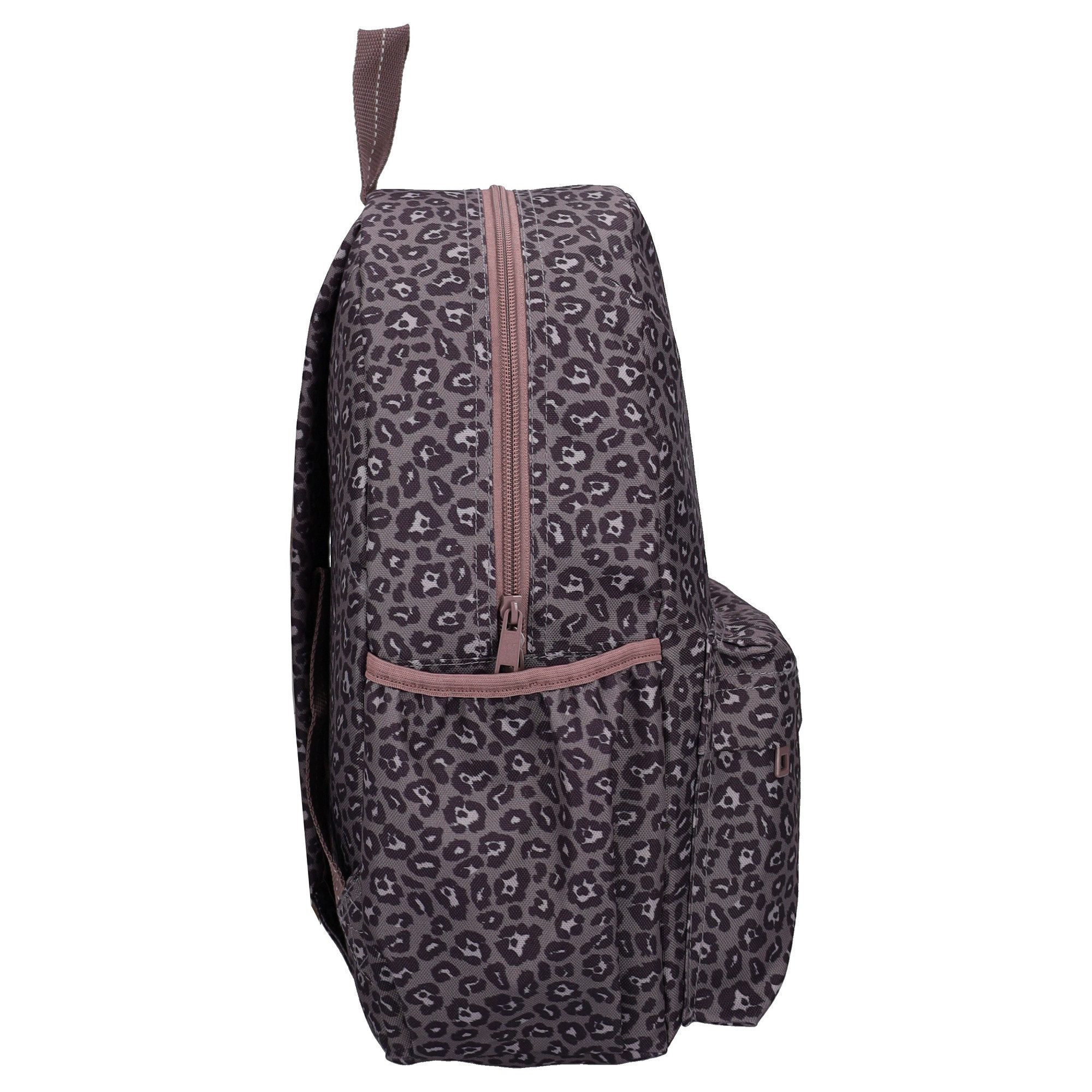 Studio V Kinderrucksack So Rebellious Schulrucksack Tiermuster Tasche 13,6 Liter