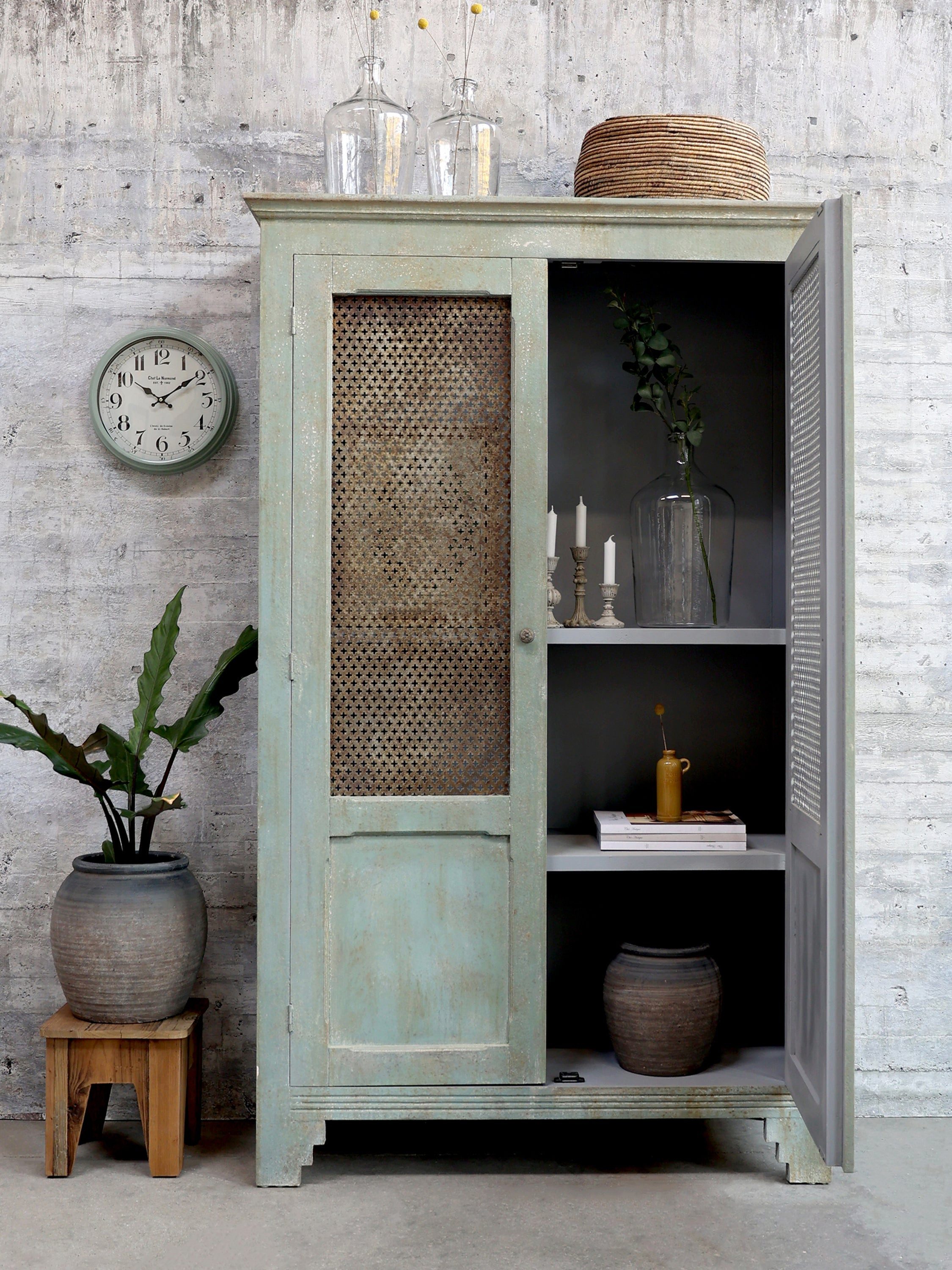 Chic Antique Kerzenständer Chic Antique Kerzenständer Antique Grau