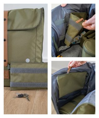 Ehrenkind Wickelrucksack mit Multifunktions-Babytaschen und mobiler Wickelauflage