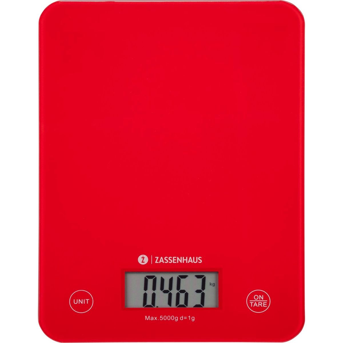 ZASSENHAUS Küchenwaage Küchenwaage Digitalwaage Balance Cool