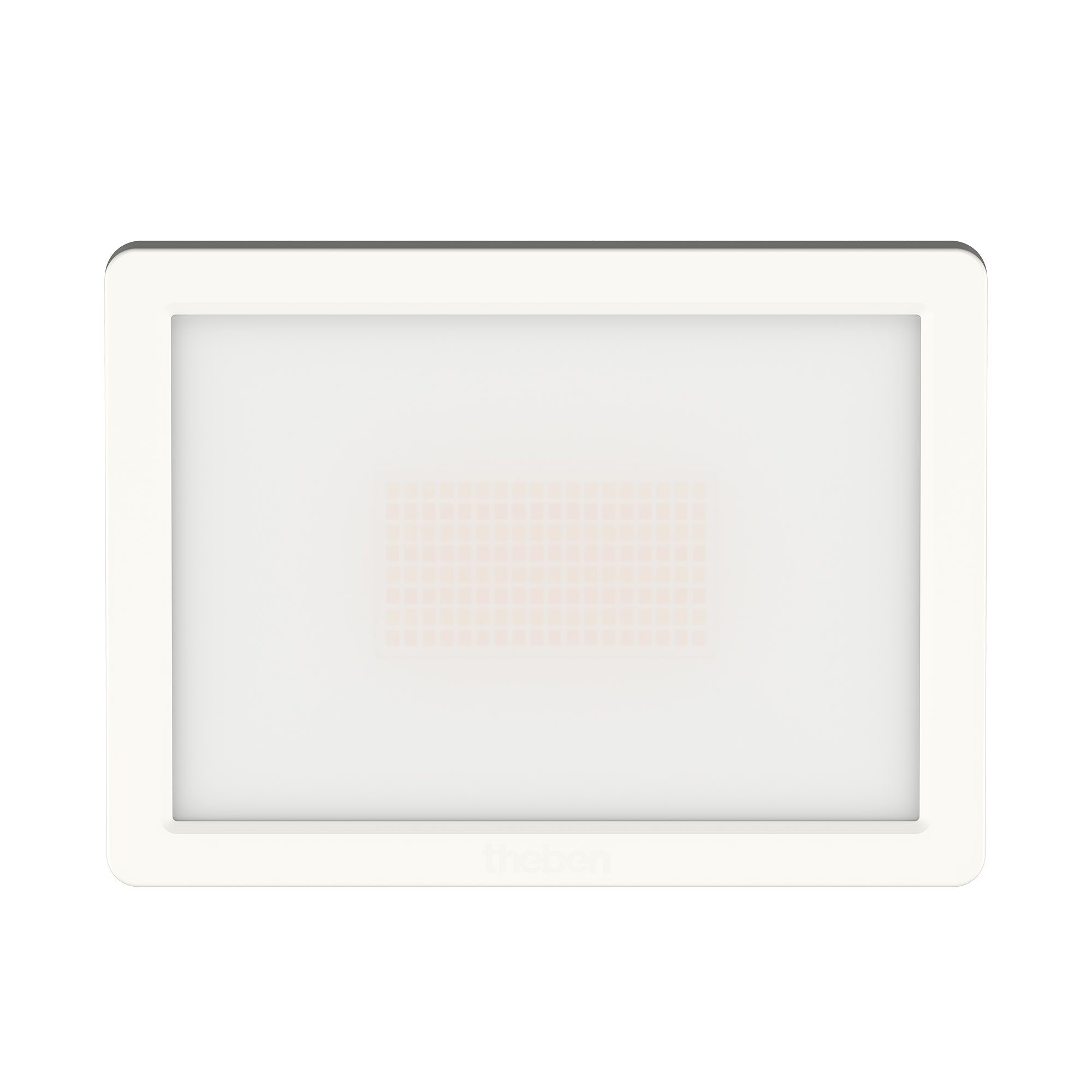 theben LED Flutlichtstrahler theLeda B30 dual WH, 30W LED Außenstrahler, 4100lm, 3000K/4000K umschaltbar, IP65