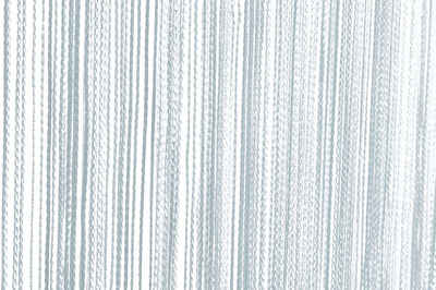 Fadenvorhang Fadenvorhang Stangendurchzug 300x250 cm Vorhang Fadengardine Unifarben, Haus und Deko, Stangendurchzug (1 St), Lichtschutz, Polyester