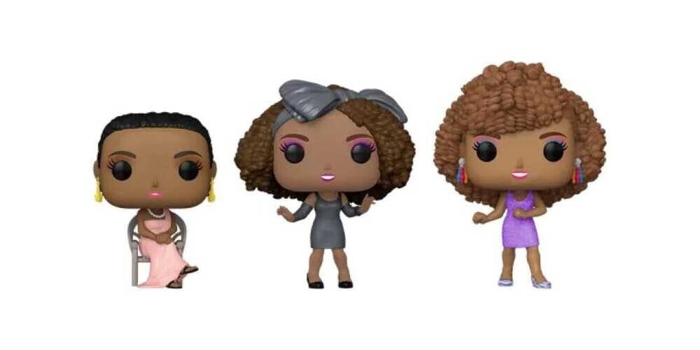 Funko Merchandise-Figur Whitney Houston POP! Icons Vinyl Figuren 3er-Pack Exklusive Edition 9