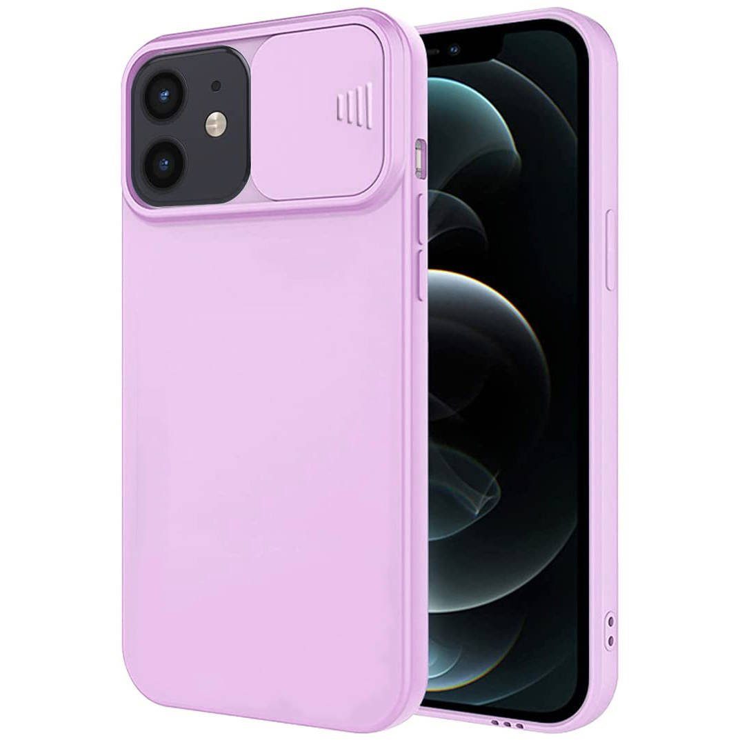 Handyhülle cofi1453® 360 Grad Schutz CamShield Silikon Cover Case Slim Handyhülle Schutzhülle mit Kameraschutz Kameraabdeckung kompatibel mit iPhone 11 Pro