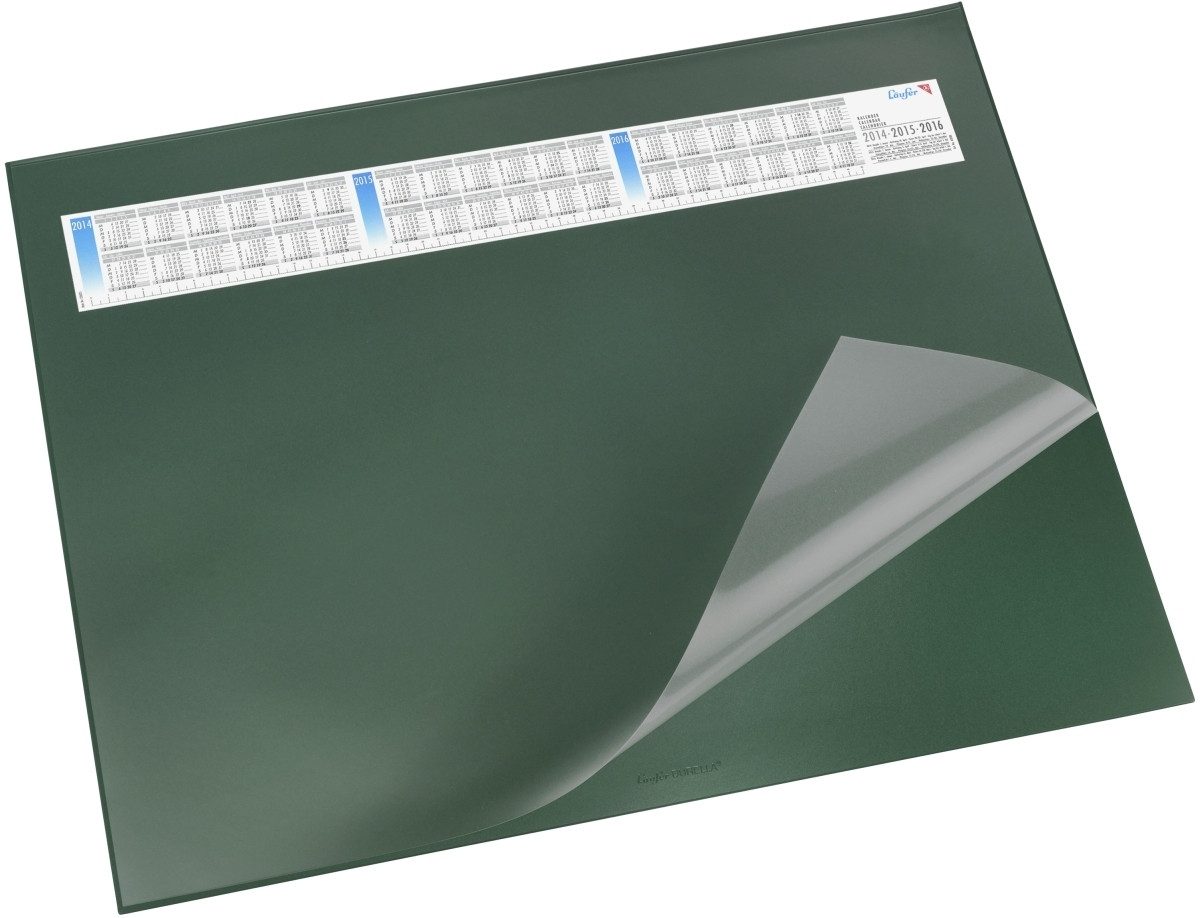 Schreibtischunterlage Schreibunterlage Durella DS 40x53 cm grün.