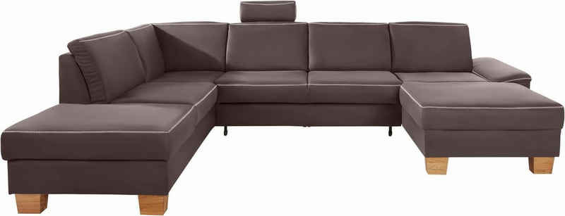exxpo - sofa fashion Wohnlandschaft Croma, wahlweise mit Bettfunktion und Bettkasten