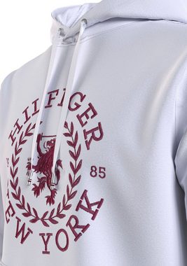 Tommy Hilfiger Kapuzensweatshirt BIG ICON CREST HOODIE mit Logo-Stickerei