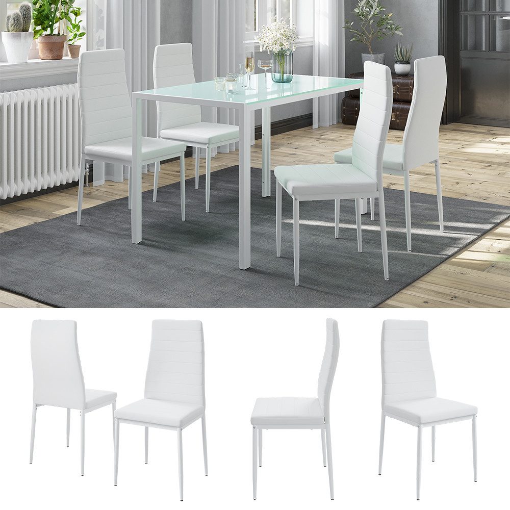Vicco Esszimmerstuhl Grand, Weiß, 42.5 x günstig online kaufen