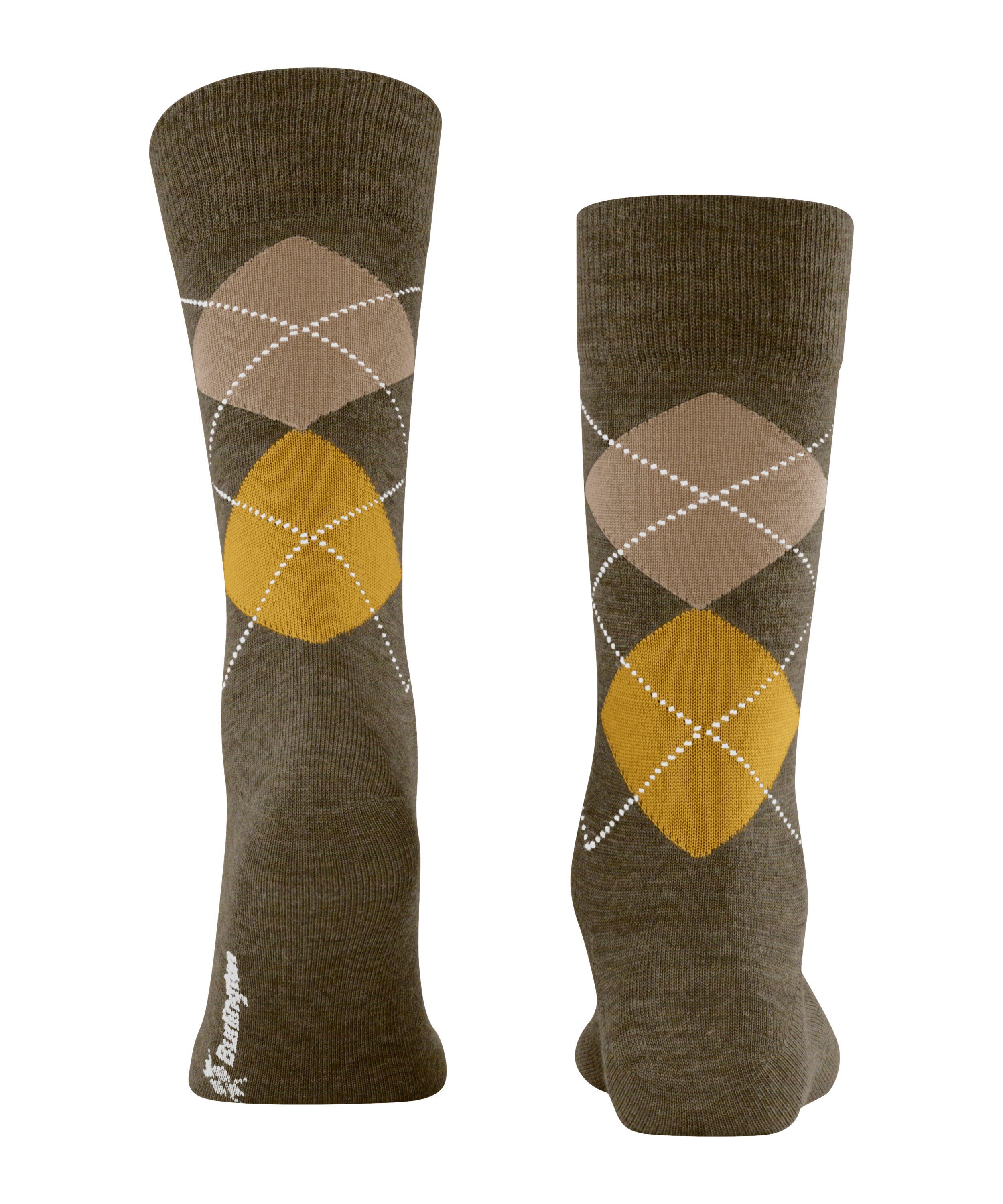 (7461) (1-Paar) Burlington Socken Edinburgh Melange callagreen