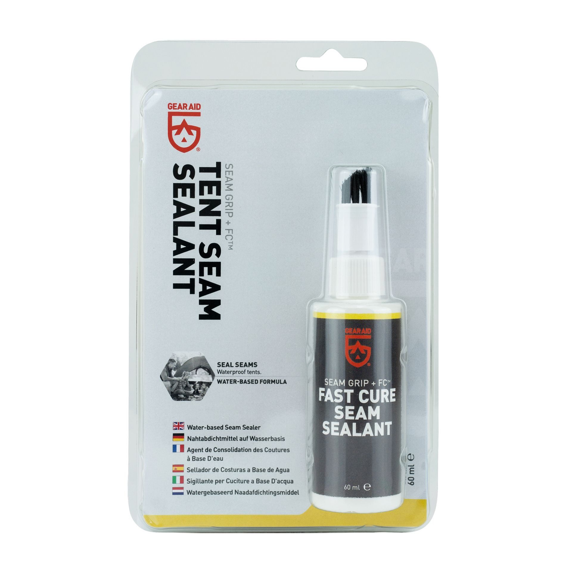 Gear Aid Textilkleber McNett Seamsure 60ml, Nahtabdichtmittel auf Wasserbasis
