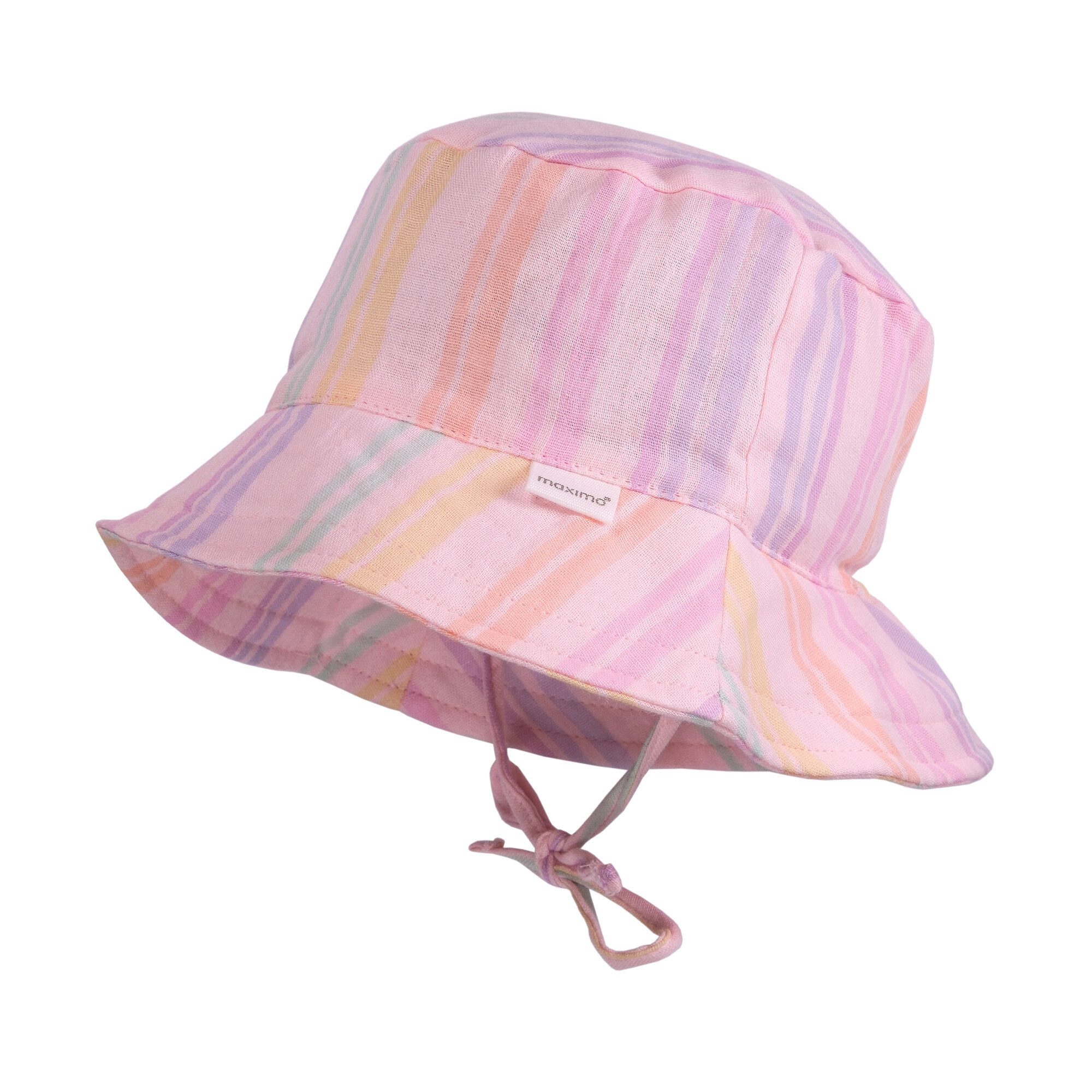 MAXIMO Fischerhut GOTS MINI-Hut, Band Musselin, Futter (1-St) Musselin