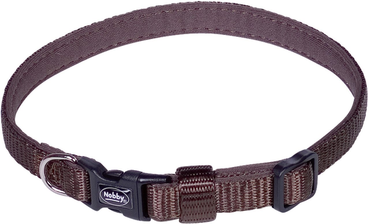 Nobby Hundehalsbandleuchte Nobby Halsband Classic Preno Mini S-XS braun